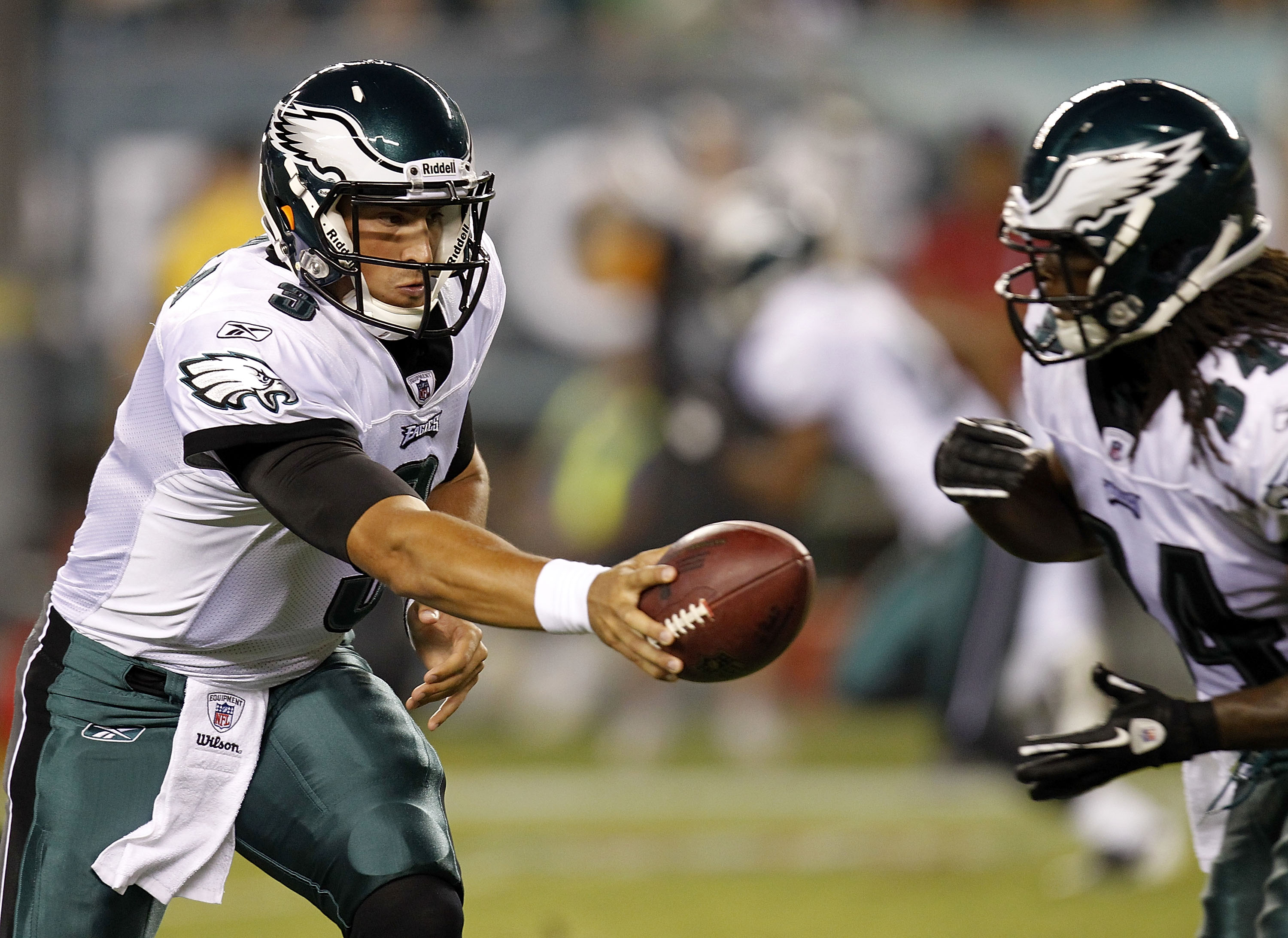 Philadelphia Eagles TE Brent Celek, LB Stewart Bradley & WR DeSean