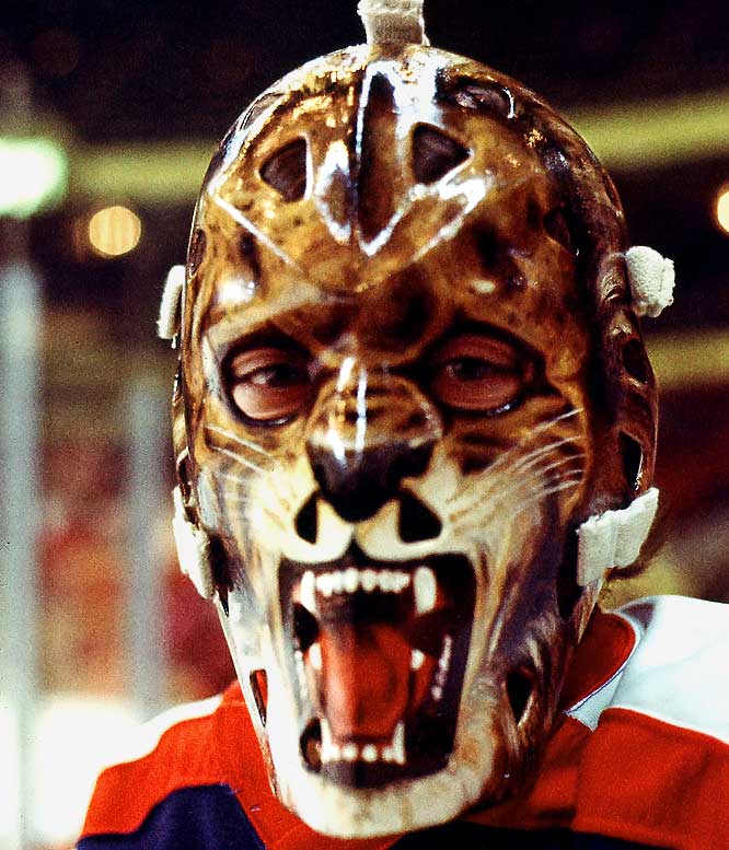 NHL 1970's Vintage Goalie Masks Color 8 X 10 Photo Picture