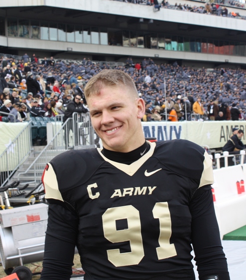 West point CoCaptain Carson Homme