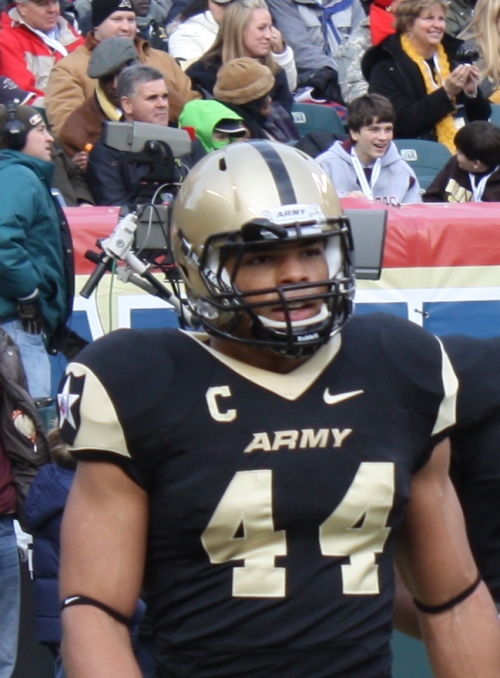 Army CoCaptain Josh McNary