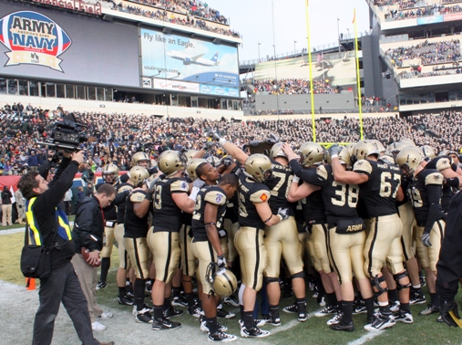 Army Huddles Up
