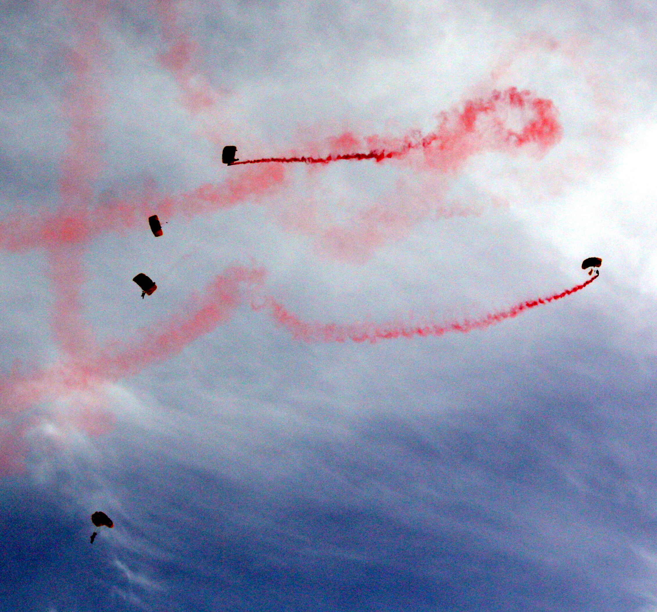 Parachute Flight Plan into Stadium