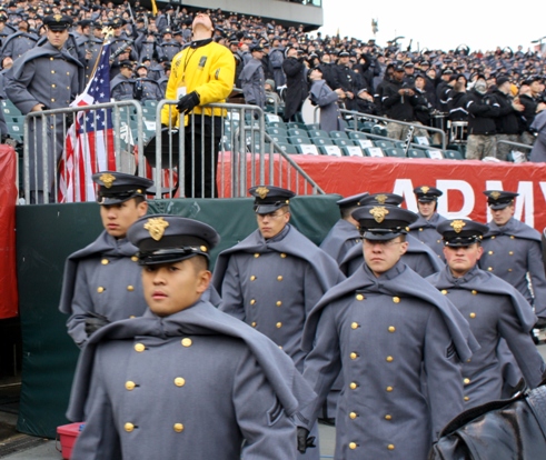 Cadets March In to Perform