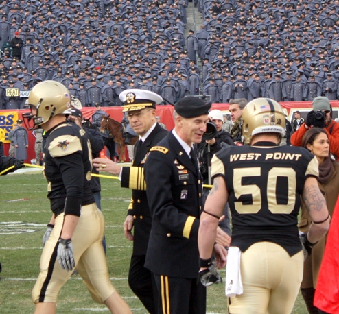 Adm Mullen Greets Players