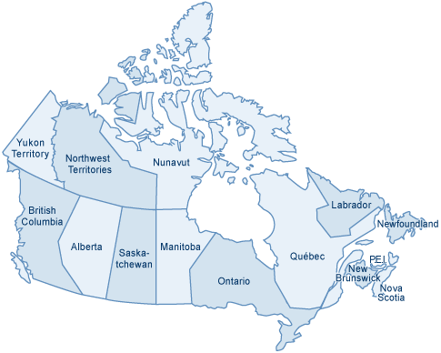 CFL Map, Teams