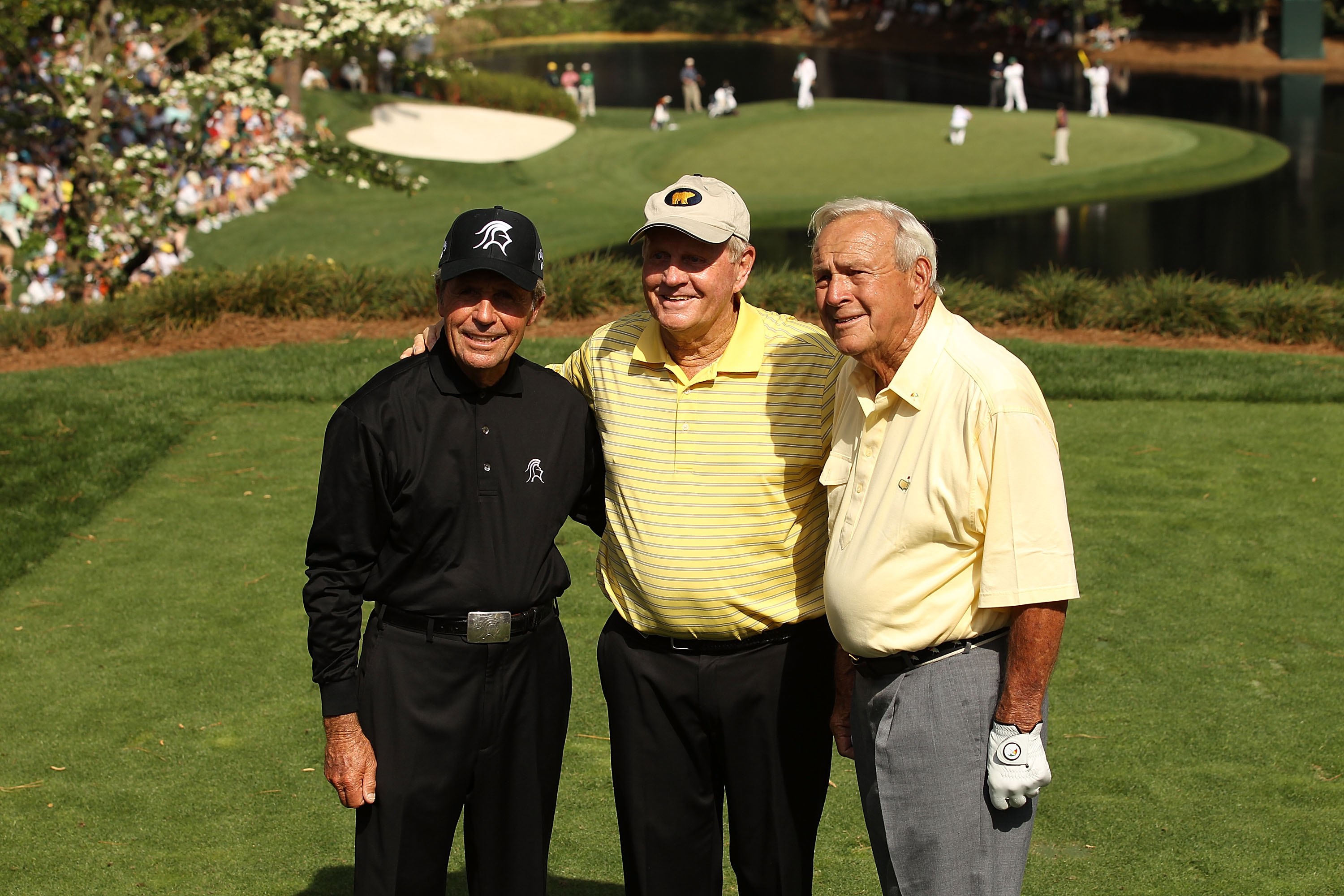 Player, Nicklaus and Palmer, The Big Three at Augusta National
