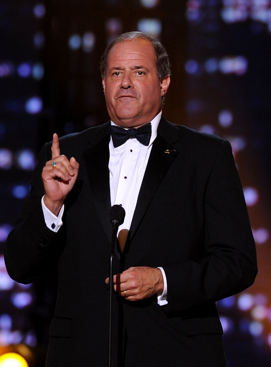 LOS ANGELES, CA - JULY 14:  ESPN personality Chris Berman speaks onstage during the 2010 ESPY Awards at Nokia Theatre L.A. Live on July 14, 2010 in Los Angeles, California.  (Photo by Kevin Winter/Getty Images)