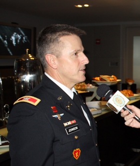 Army Interium Director of Athletics Col. Sam Johnson