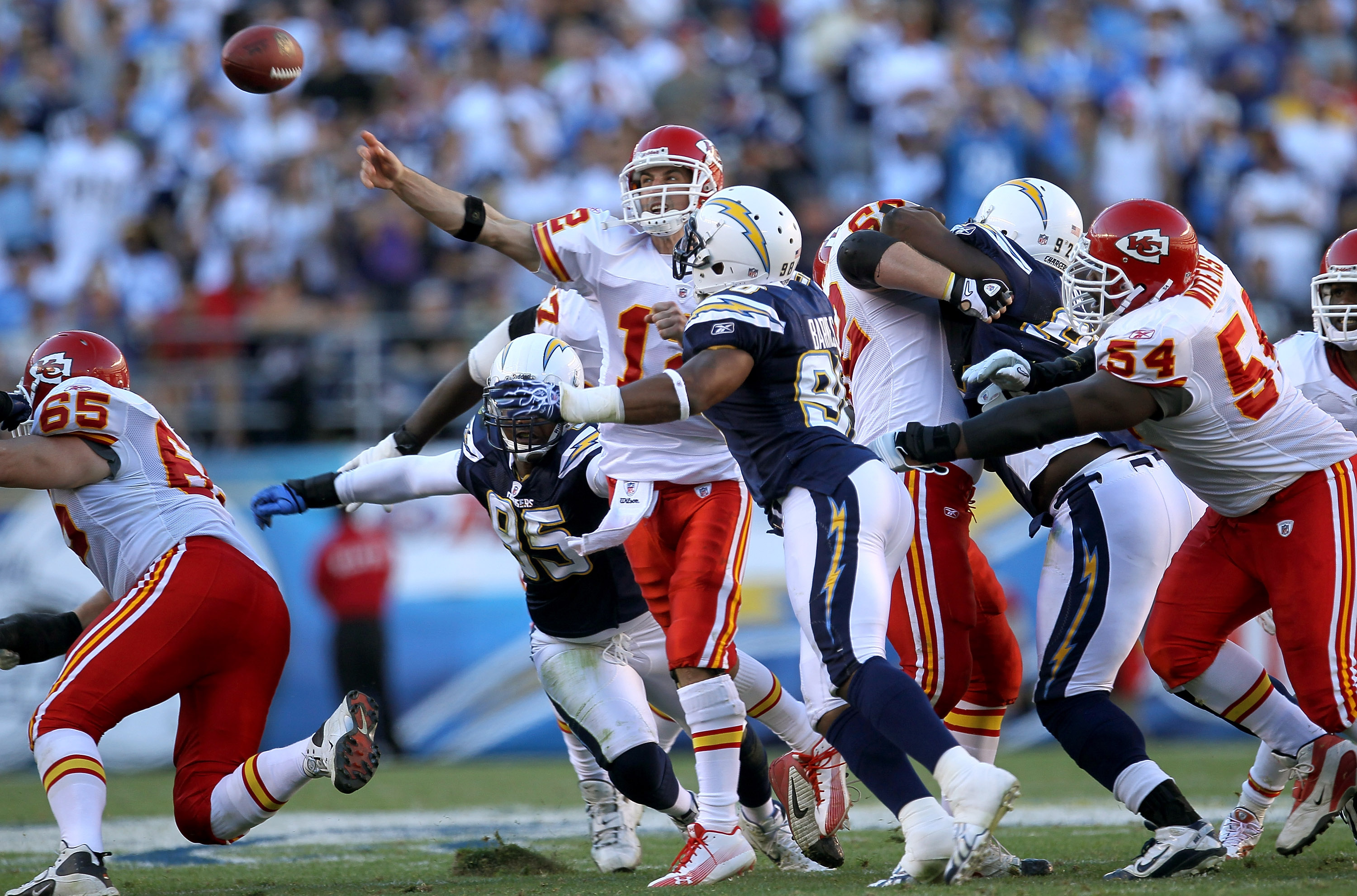 Flashback: Kansas City Chiefs at San Diego Chargers, December 12, 2010 -  Bolts From The Blue