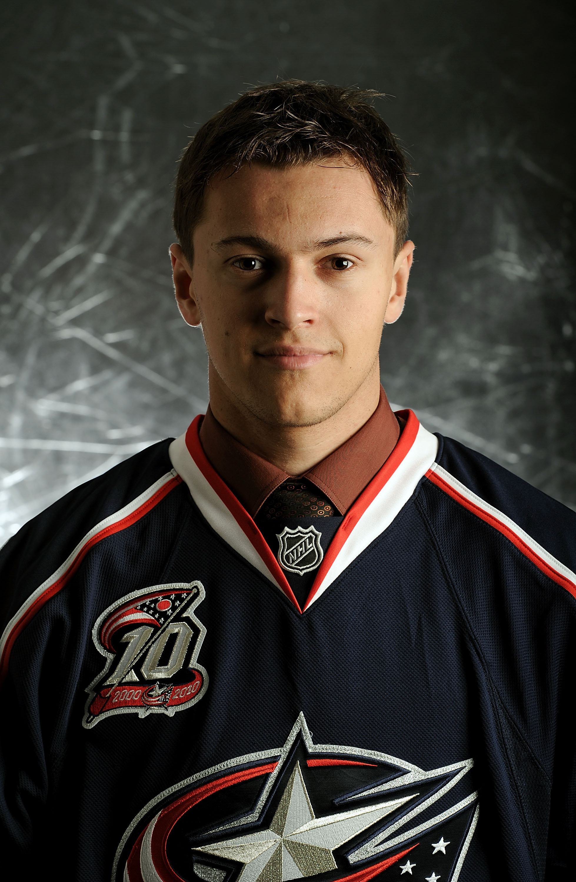 LOS ANGELES, CA - JUNE 26: Petr Straka, drafted in the second round by the Columbus Blue Jackets poses for a portrait during day two of the 2010 NHL Entry Draft at Staples Center on June 26, 2010 in Los Angeles, California. (Photo by Harry How/Getty Ima