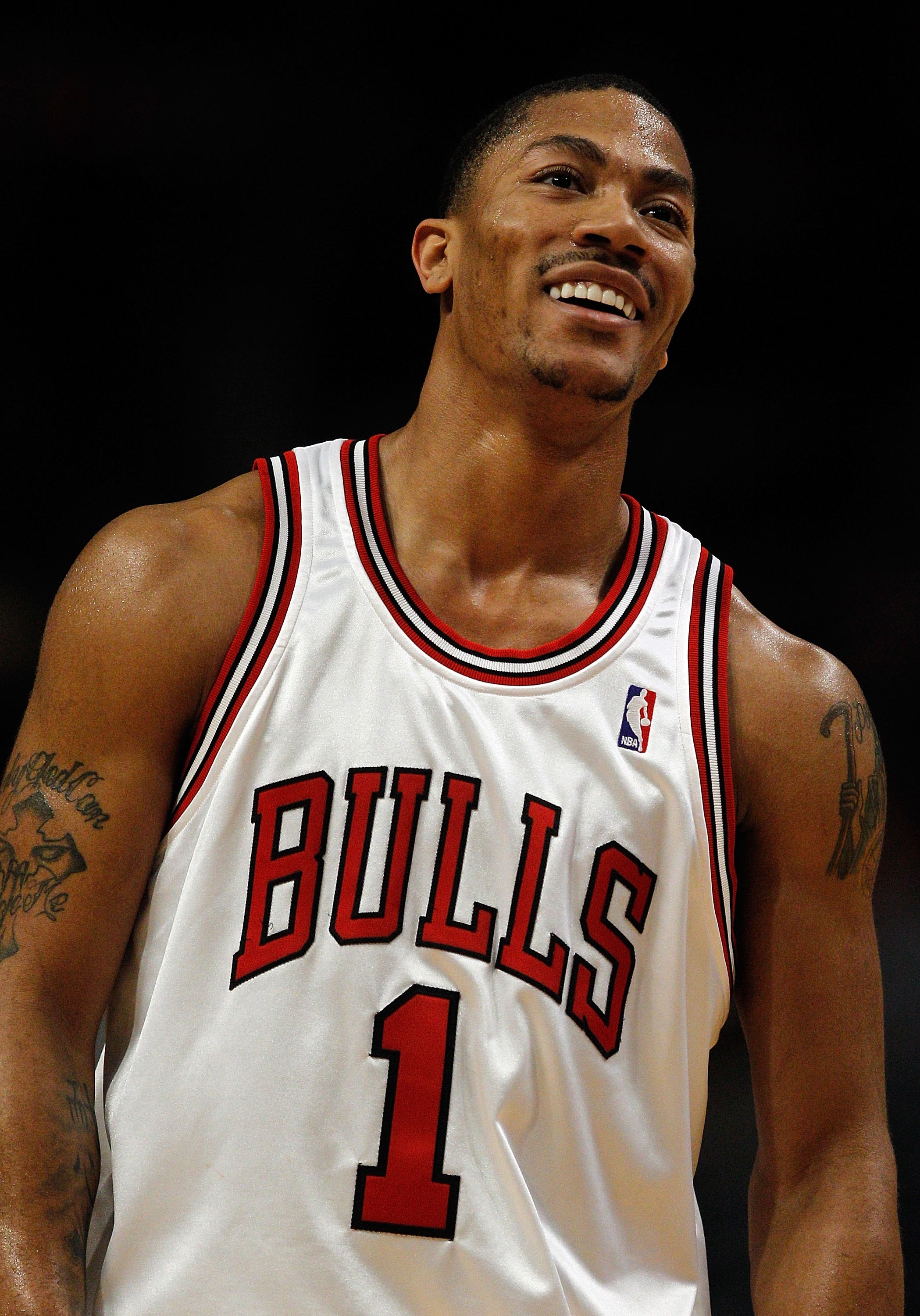 Derrick store rose smiling