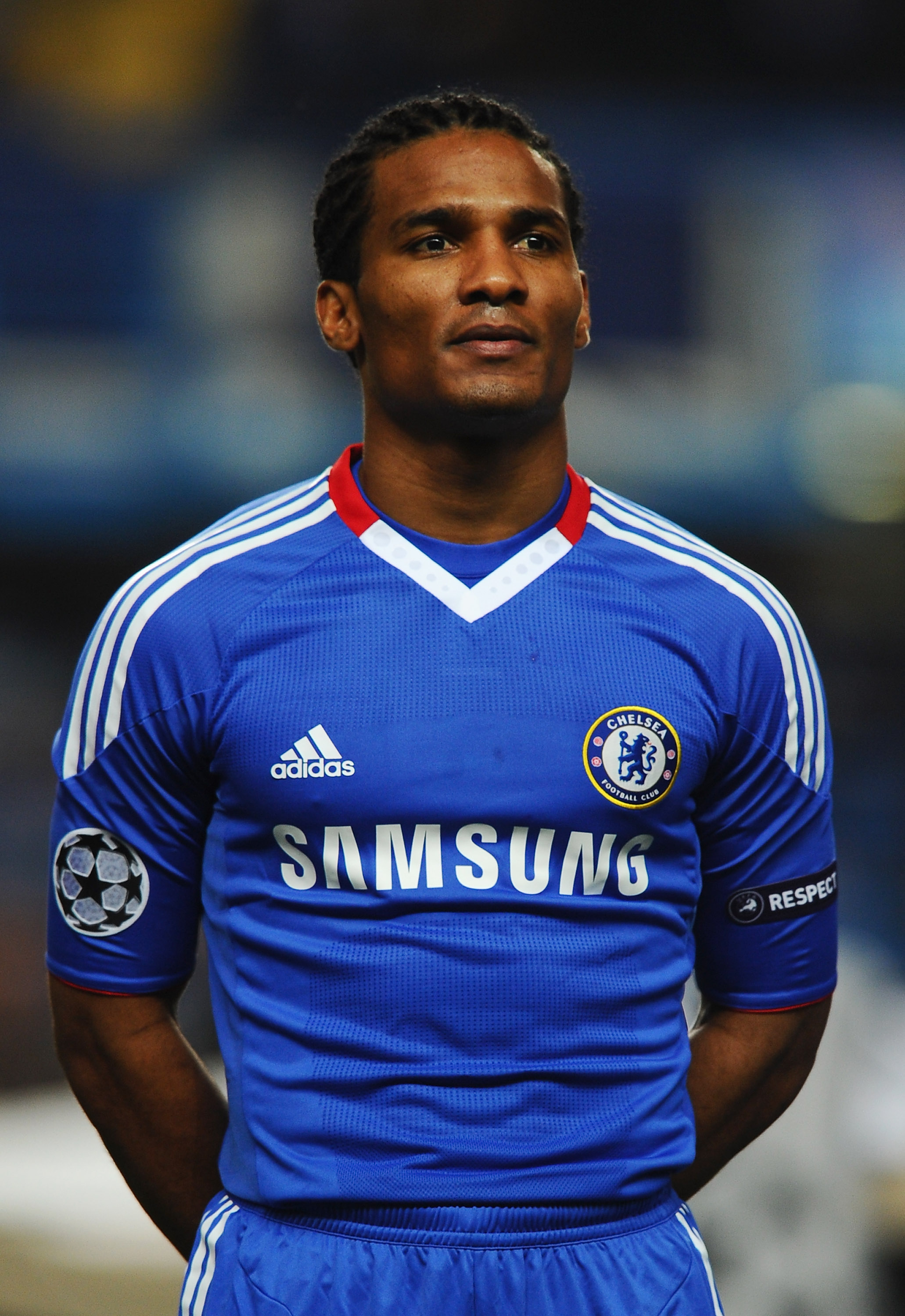 LONDON, ENGLAND - NOVEMBER 23:  Florent Malouda of Chelsea looks on during the UEFA Champions League Group F match between Chelsea and MSK Zilina at Stamford Bridge on November 23, 2010 in London, England.  (Photo by Mike Hewitt/Getty Images)
