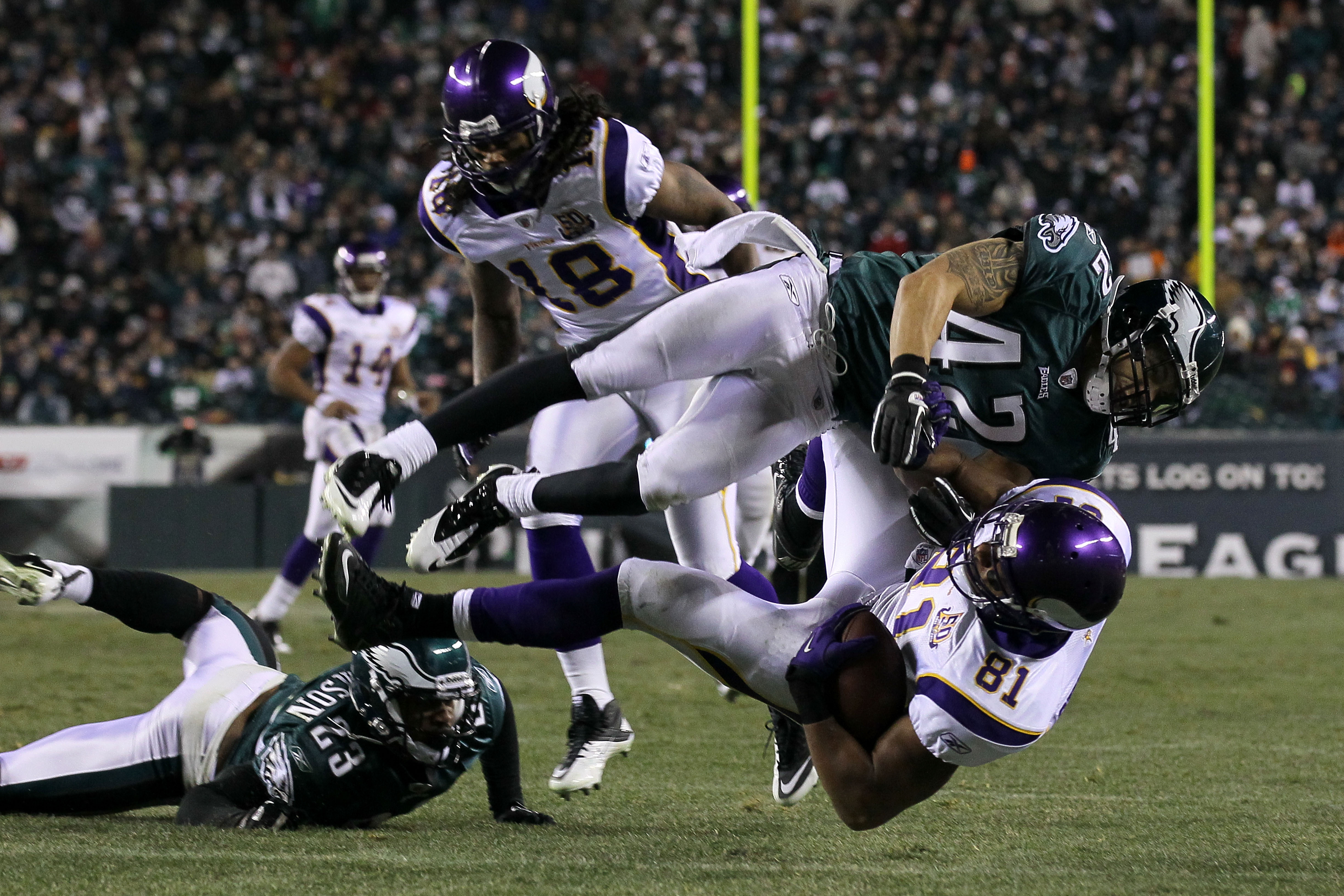 Vikings vs. Eagles Tuesday Night Football: Grading Philly's Performance, News, Scores, Highlights, Stats, and Rumors