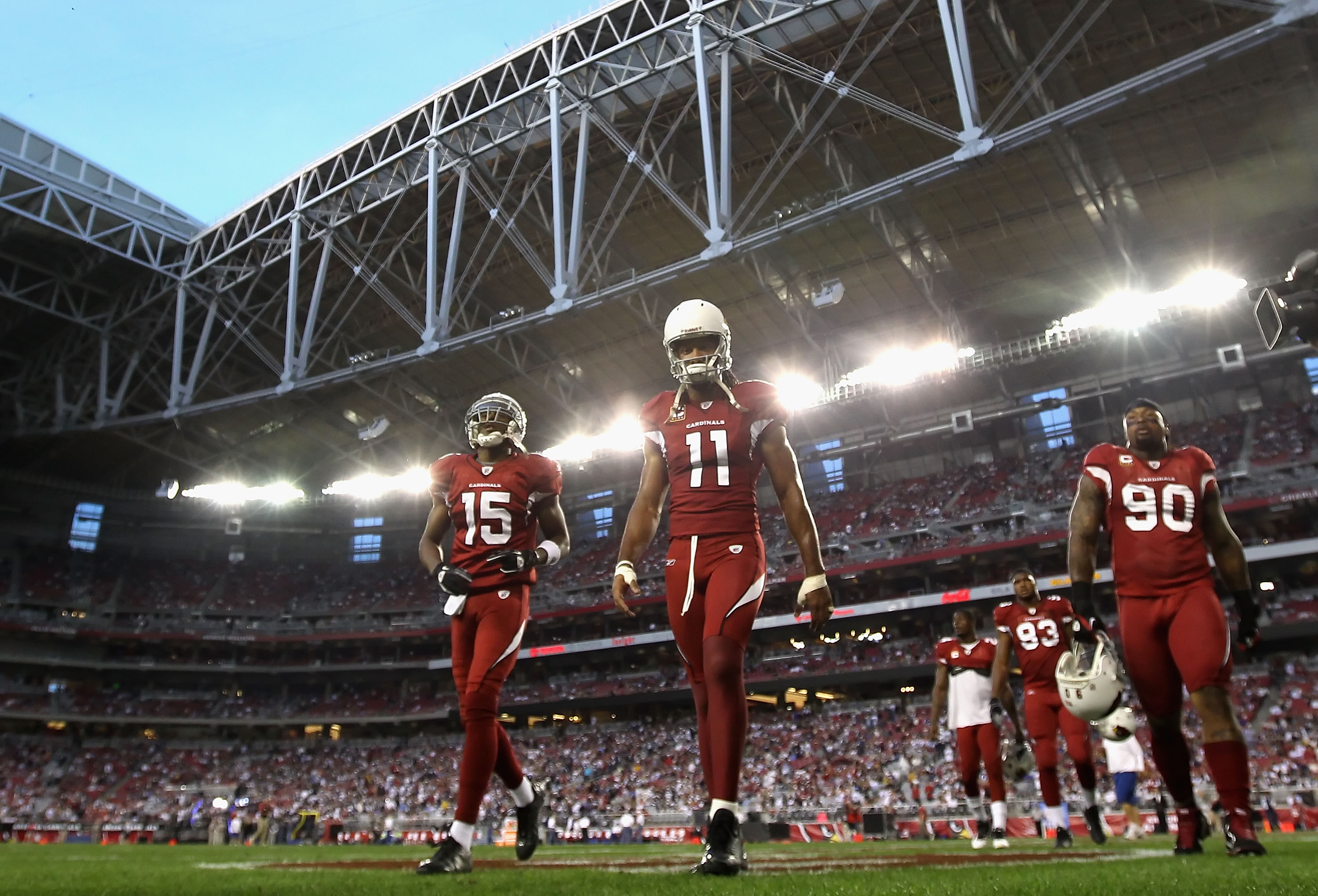 Larry Fitzgerald #11 Arizona Cardinals Reebok On Field Jersey