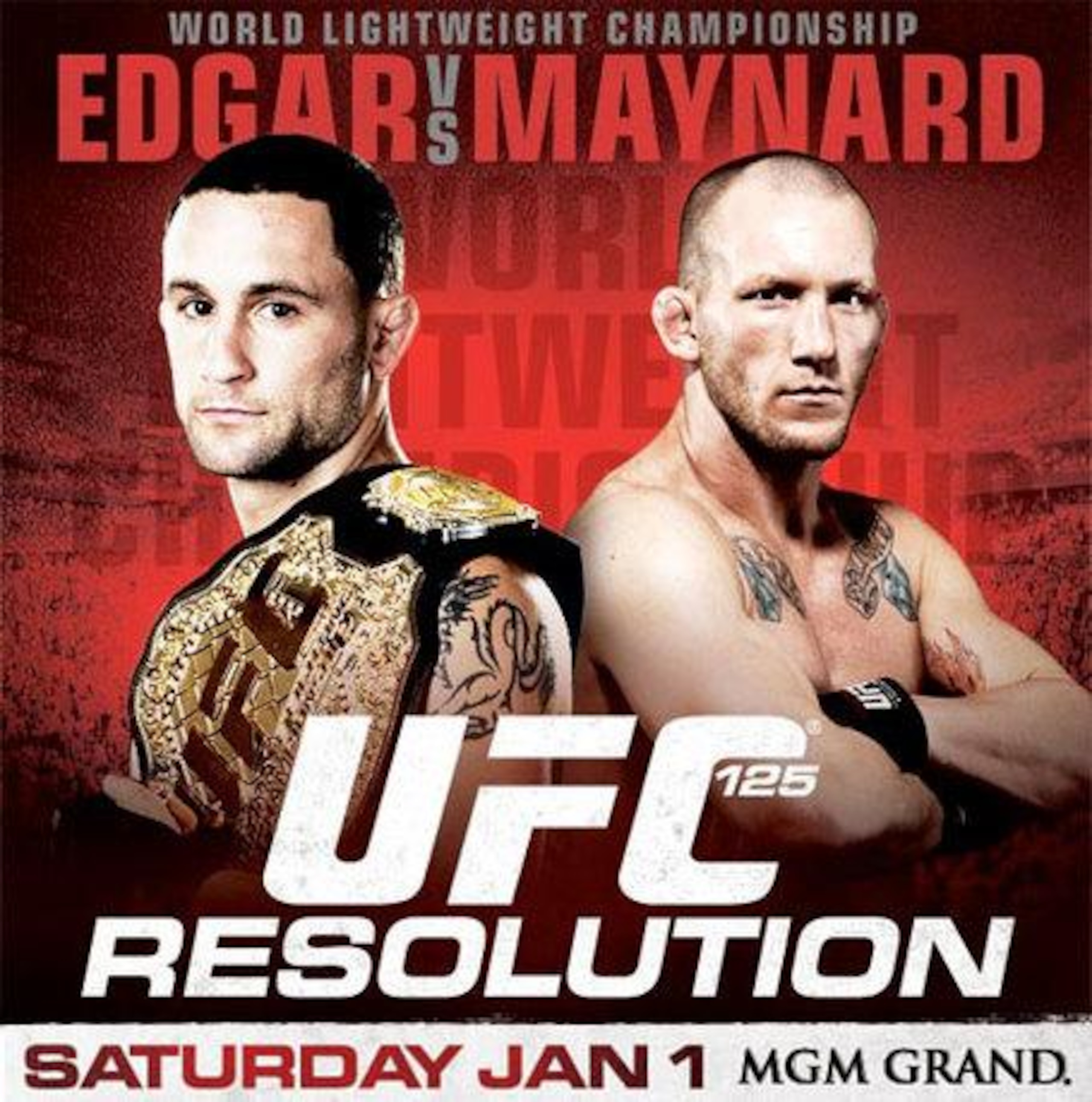 UFC 125 MGM GRAND January 1, 2011