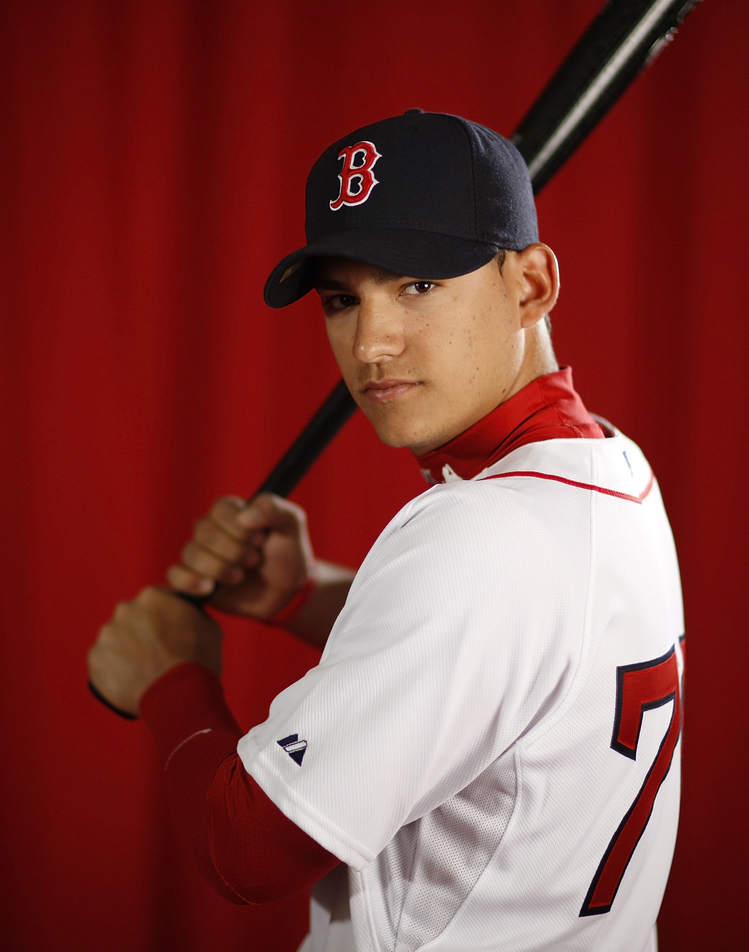 FT. MYERS, FL - FEBRUARY 28:  Jose Iglesias #76 of the Boston Red Sox poses during photo day at the Boston Red Sox Spring Training practice facility on February 28, 2010 in Ft. Myers, Florida.  (Photo by Gregory Shamus/Getty Images)