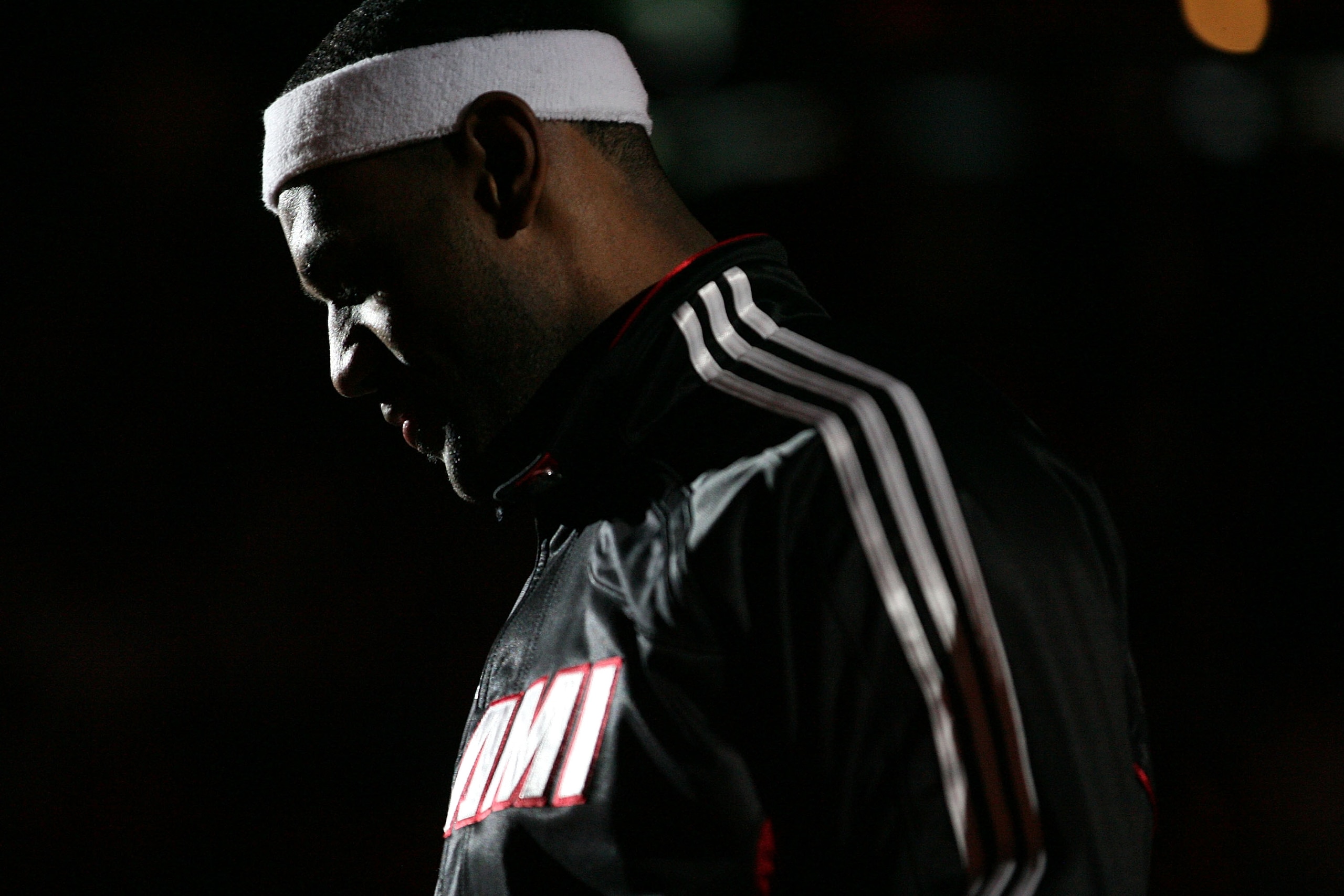 MIAMI - DECEMBER 28:  LeBron James #6 of the Miami Heat is introduced before NBA action against the New York Knicks at American Airlines Arena on December 28, 2010 in Miami, Florida.  (Photo by Marc Serota/Getty Images)