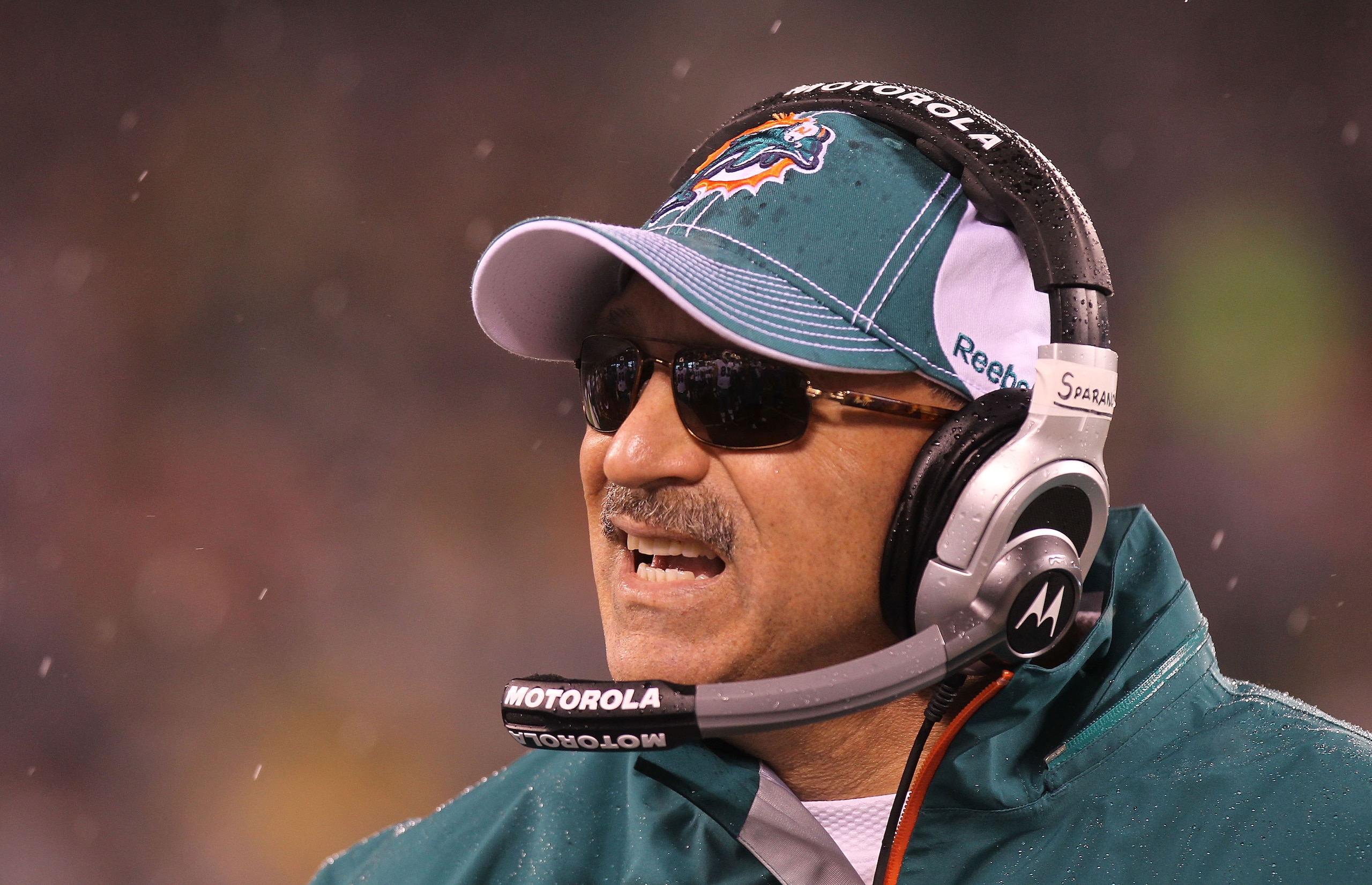EAST RUTHERFORD, NJ - DECEMBER 12: Head coach of the Miami Dolphins, Tony Sparano on the sideline against the New York Jets at New Meadowlands Stadium on December 12, 2010 in East Rutherford, New Jersey. (Photo by Nick Laham/Getty Images) EAST RUTHERFORD, NJ - DECEMBER 12: Head coach of the Miami Dolphins, Tony Sparano on the sideline against the New York Jets at New Meadowlands Stadium on December 12, 2010 in East Rutherford, New Jersey. (Photo by Nick Laham/Getty Images)