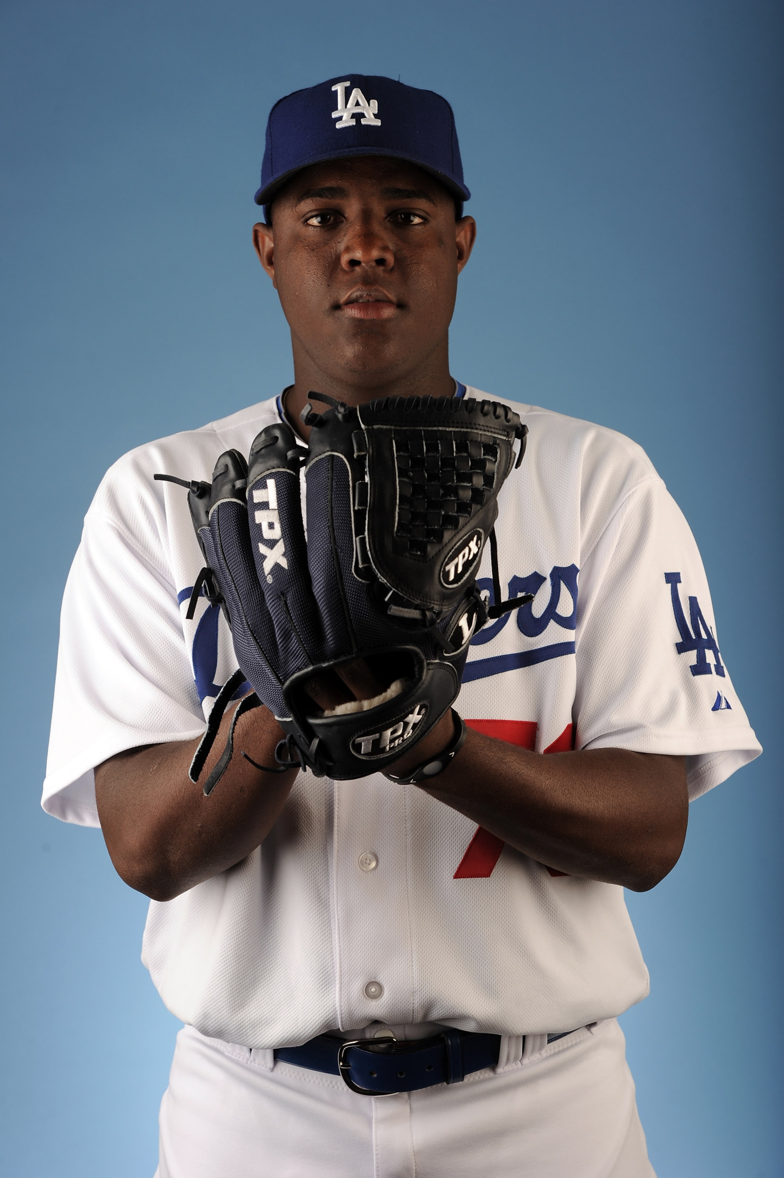 GLENDALE, AZ - FEBRUARY 25:  Rubby De La Rosa #78 of the Los Angeles Dodgers poses for a photo on photo day at Camelback Ranch on February 25, 2011 in Glendale, Arizona.  (Photo by Harry How/Getty Images)