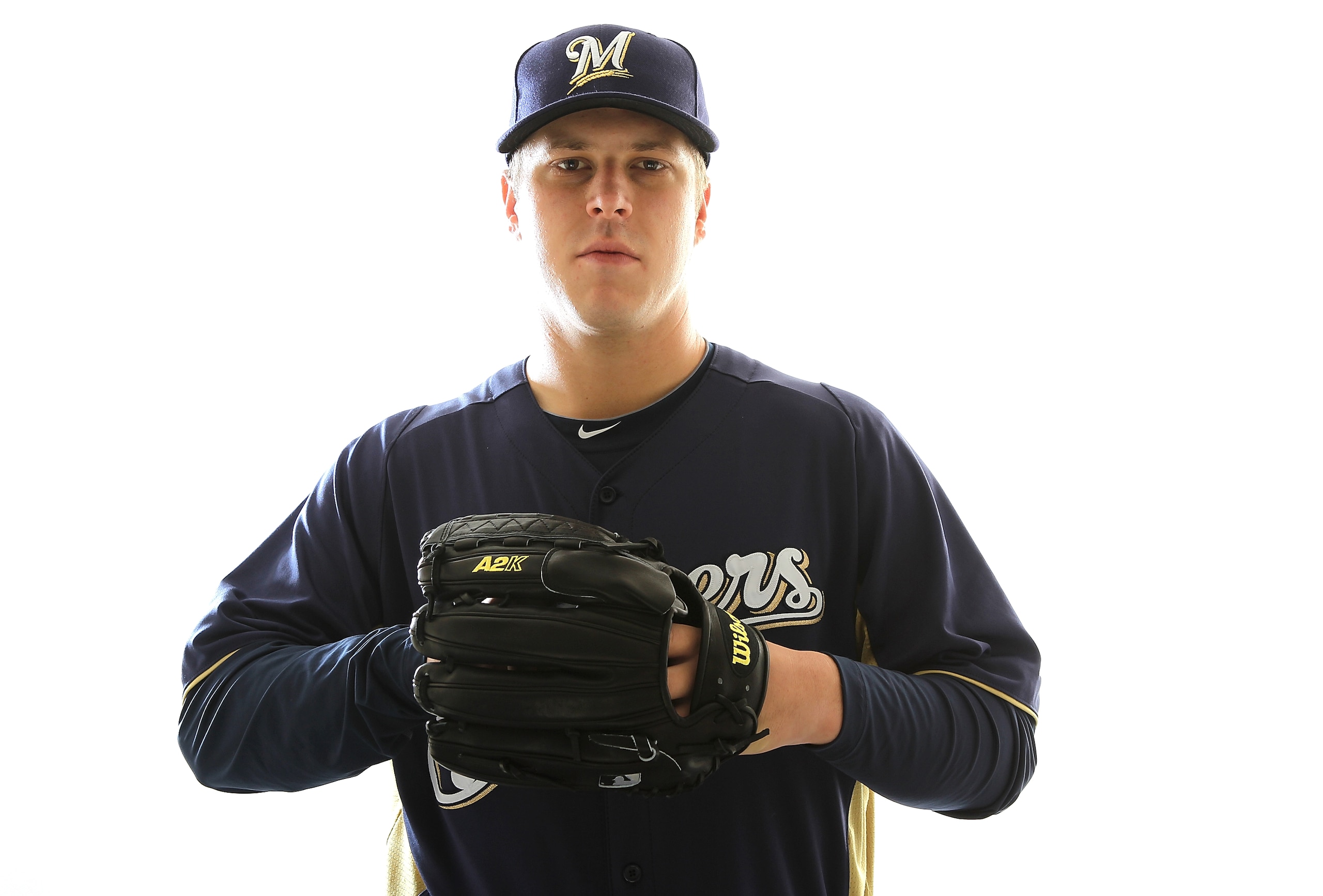 MARYVALE, AZ - FEBRUARY 24:  Cody Scarpetta #72 of the Milwaukee Brewers poses for a portrait during Spring Training Media Day on February 24, 2011 at Maryvale Stadium in Maryvale, Arizona.  (Photo by Jonathan Ferrey/Getty Images)