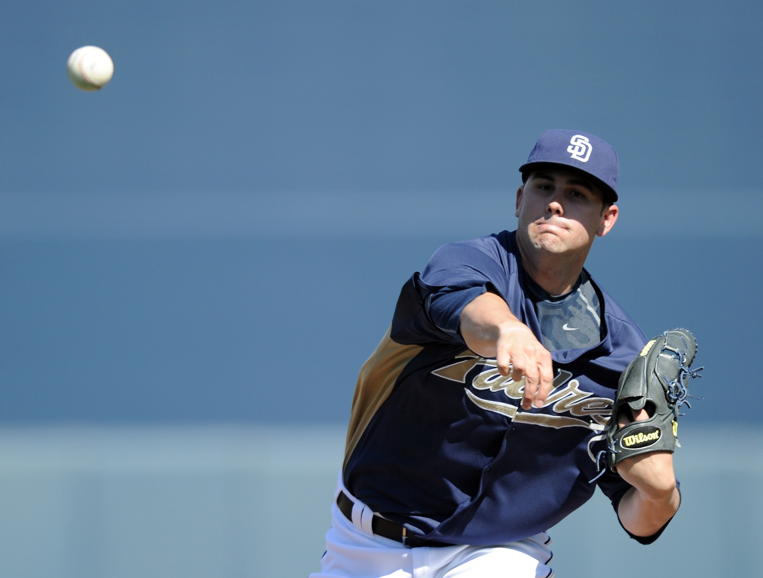 PEORIA, AZ - MARCH 02:  Casey Kelly #78 of the San Diego Padres pitches against the Colorado Rockies during spring training at Peoria Stadium on March 2, 2011 in Peoria, Arizona.  (Photo by Harry How/Getty Images)
