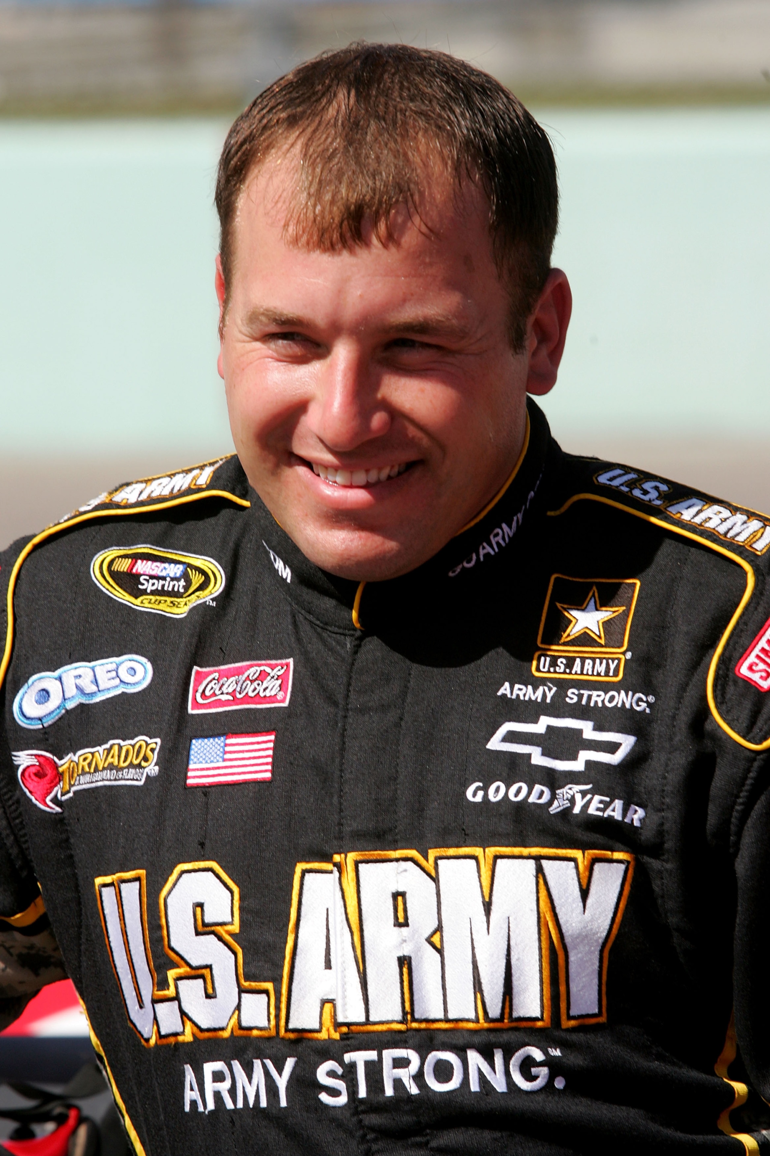 HOMESTEAD, FL - NOVEMBER 21:  Ryan Newman, driver of the #39 U.S. Army Chevrolet, stands on pit road prior to the NASCAR Sprint Cup Series Ford 400 at Homestead-Miami Speedway on November 21, 2010 in Homestead, Florida.  (Photo by Jerry Markland/Getty Ima