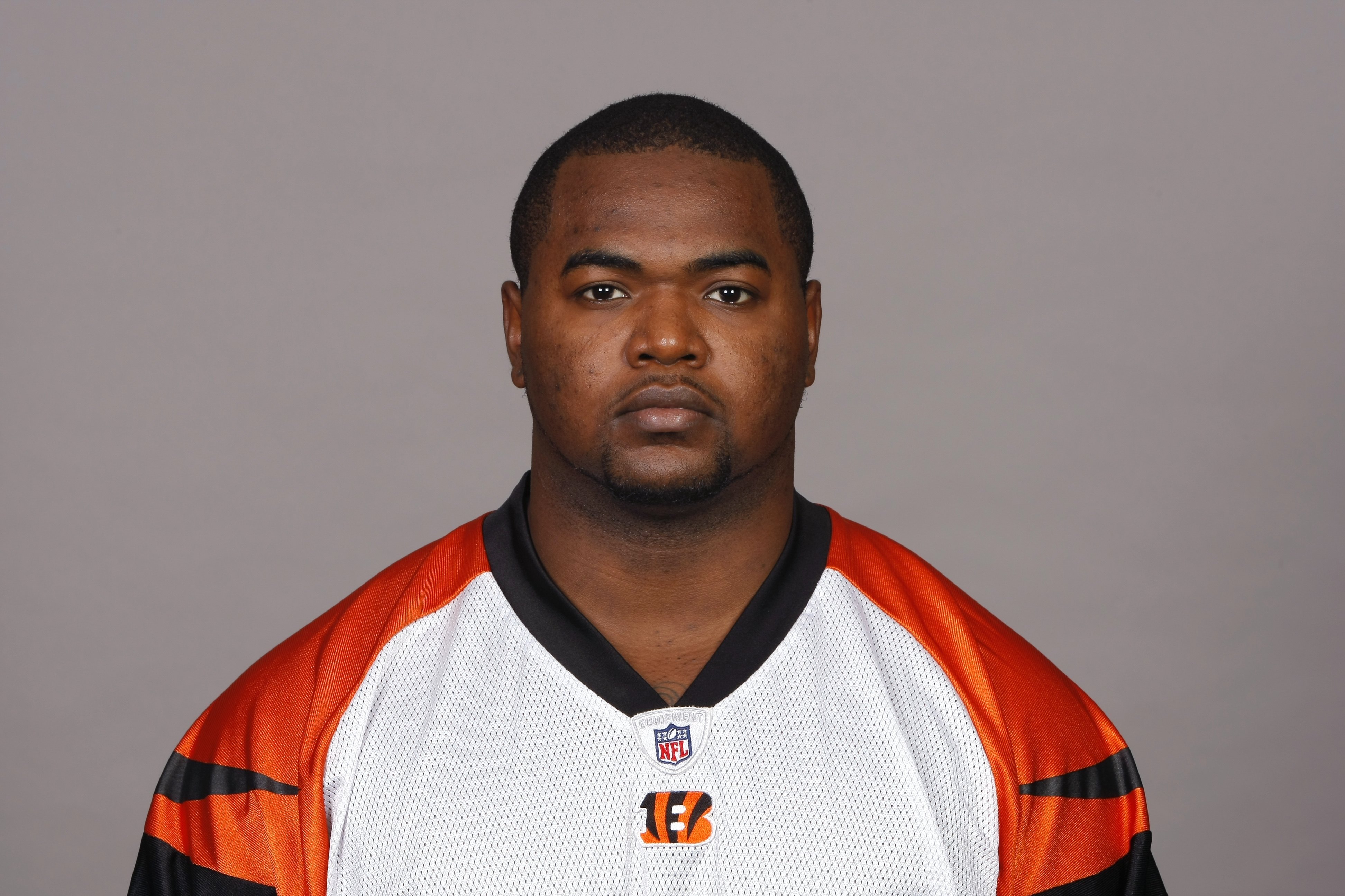 CINCINNATI - 2009:  Chris Pressley of the Cincinnati Bengals poses for his 2009 NFL headshot at photo day in Cincinnati, Ohio. (Photo by NFL Photos)