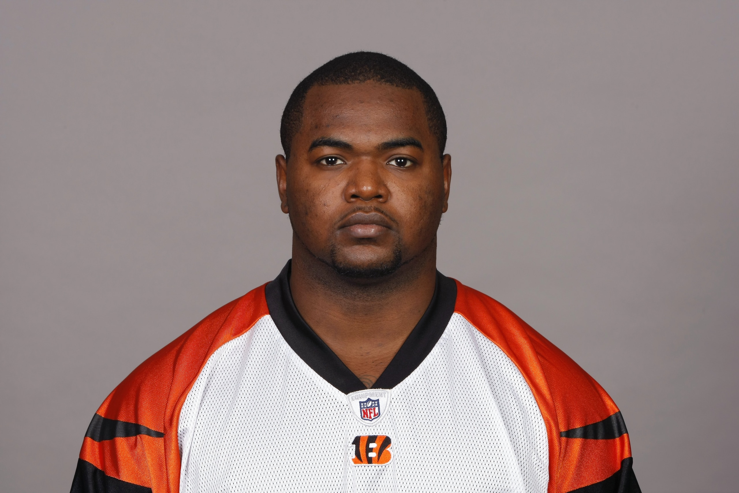 CINCINNATI - 2009:  Chris Pressley of the Cincinnati Bengals poses for his 2009 NFL headshot at photo day in Cincinnati, Ohio. (Photo by NFL Photos)