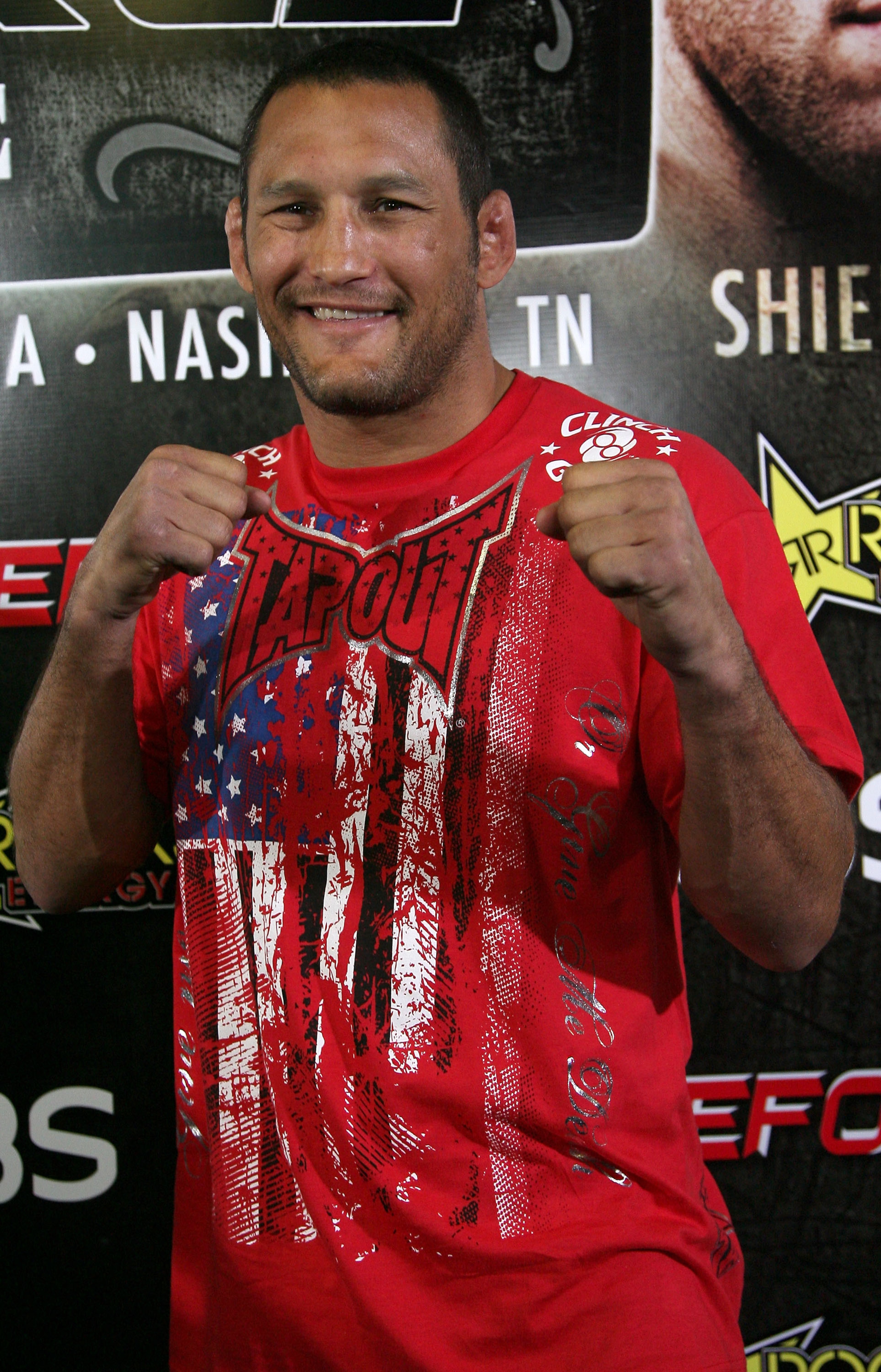 HOLLYWOOD - MARCH 17:  Legendary MMA Superstar and two time Olympic Wrestler Dan Henderson attends the CBS' Strikeforce MMA Fighters Open Media Workout on March 17, 2010 in Hollywood, California.  (Photo by Valerie Macon/Getty Images)