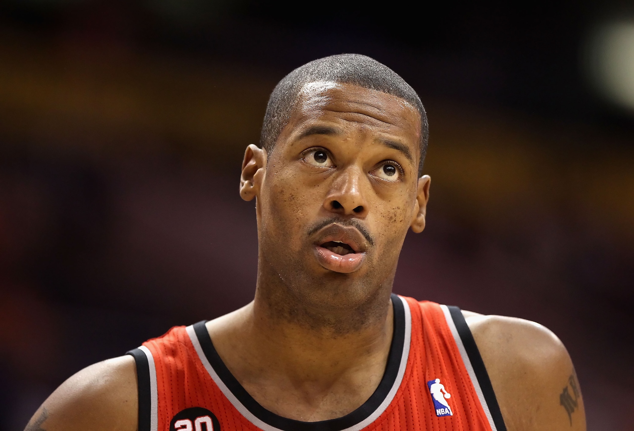 PHOENIX - DECEMBER 10:  Marcus Camby #23 of the Portland Trail Blazers during the NBA game against the Phoenix Suns at US Airways Center on December 10, 2010 in Phoenix, Arizona. The Trail Blazers defeated the Suns 101-94.  NOTE TO USER: User expressly ac