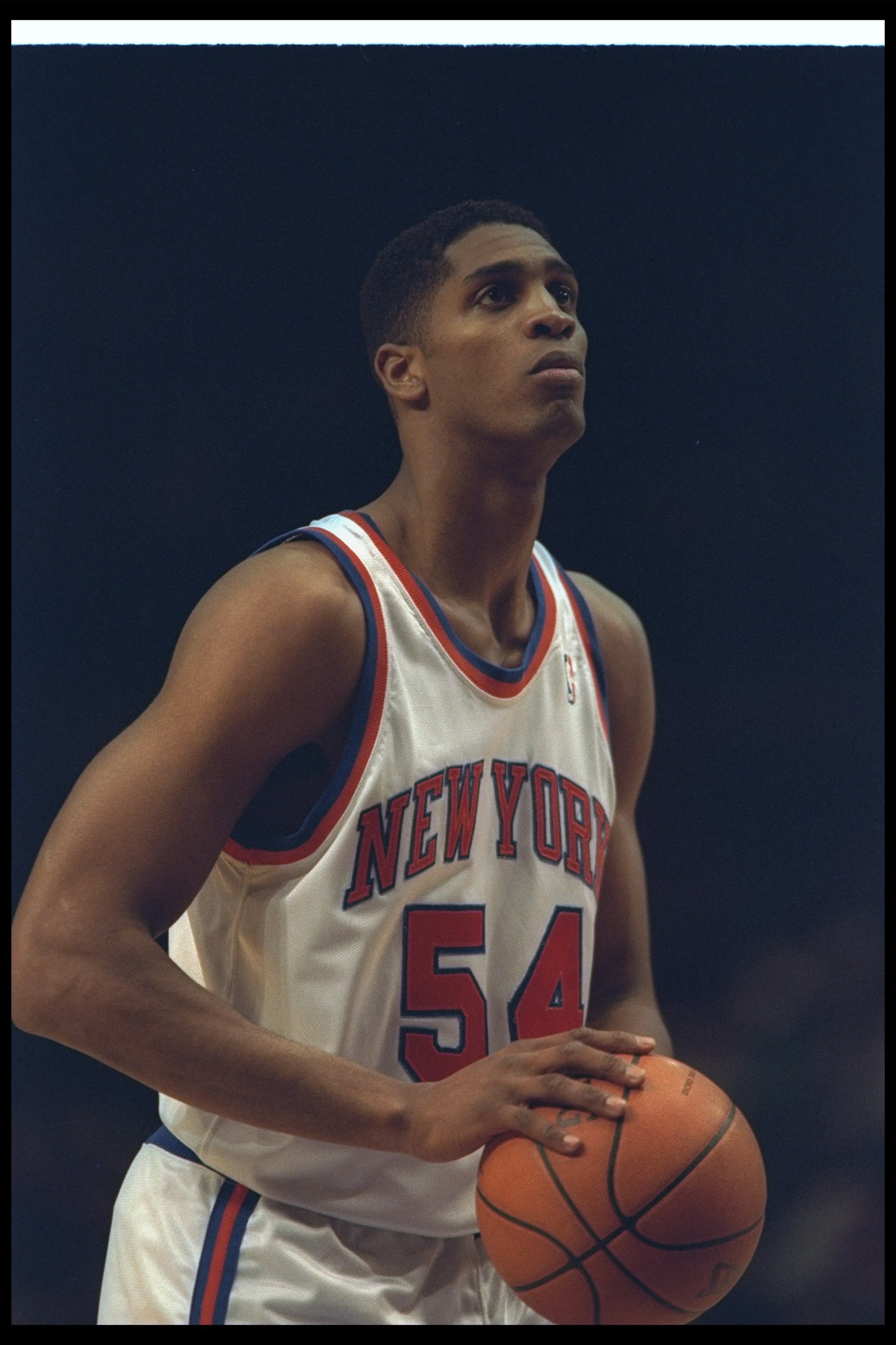 Undated: Forward Charles Smith of the New York Knicks prepares to shoot the ball during a game against the Miami Heat at Madison Square Garden in Manhattan, New York. Mandatory Credit: Simon Bruty /Allsport Undated: Forward Charles Smith of the New York Knicks prepares to shoot the ball during a game against the Miami Heat at Madison Square Garden in Manhattan, New York. Mandatory Credit: Simon Bruty /Allsport