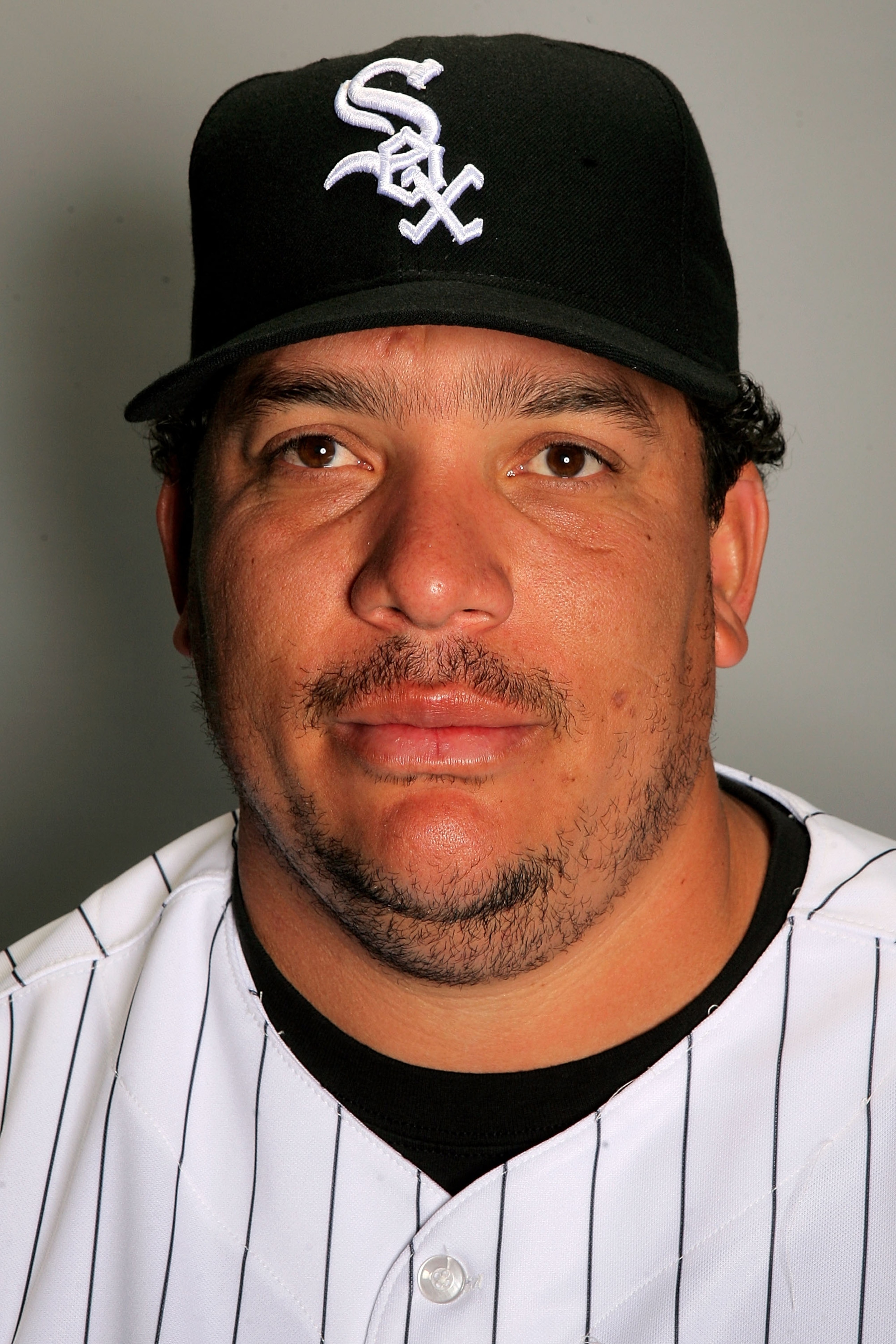 GLENDALE, AZ - FEBRUARY 20:  Bartolo Colon of the Chicago White Sox poses during photo day at the White Sox spring training complex on February 20, 2009 in Glendale, Arizona.  (Photo by Matthew Stockman/Getty Images)