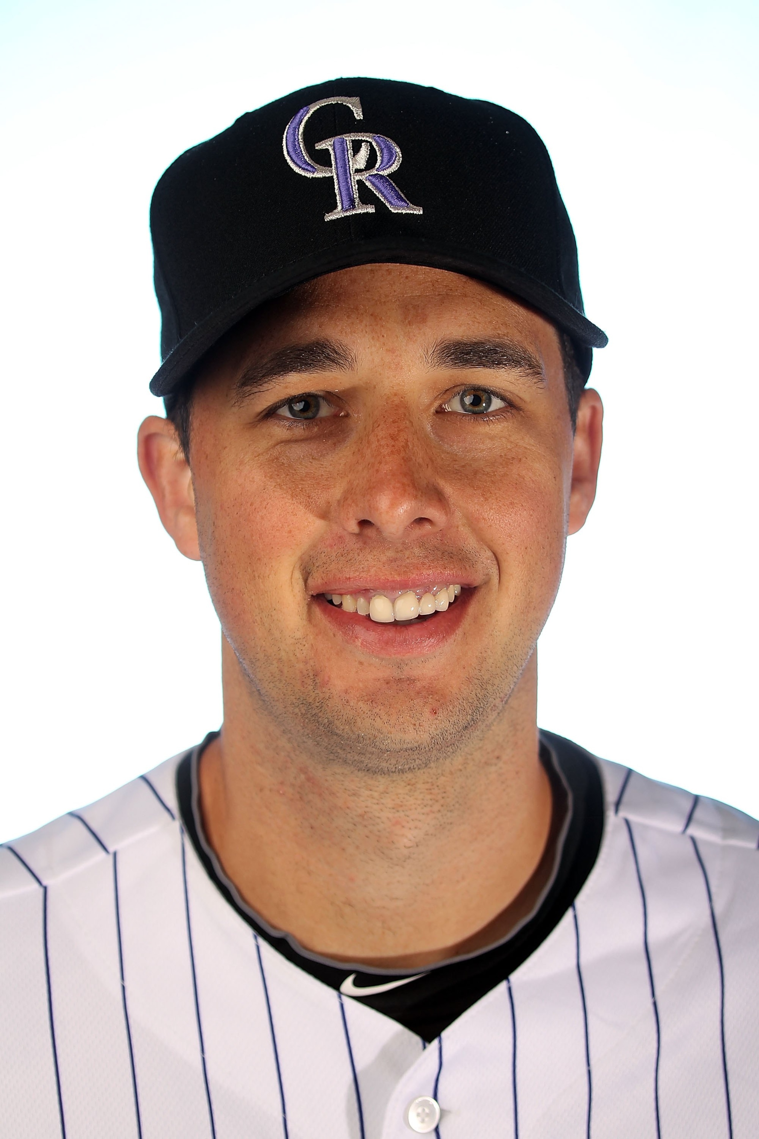 TUCSON, AZ - FEBRUARY 28:  Jeff Francis of the Colorado Rockies poses for a photo during Spring Training Media Photo Day at Hi Corbett Field on February 28, 2010 in Tucson, Arizona.  (Photo by Ronald Martinez/Getty Images)