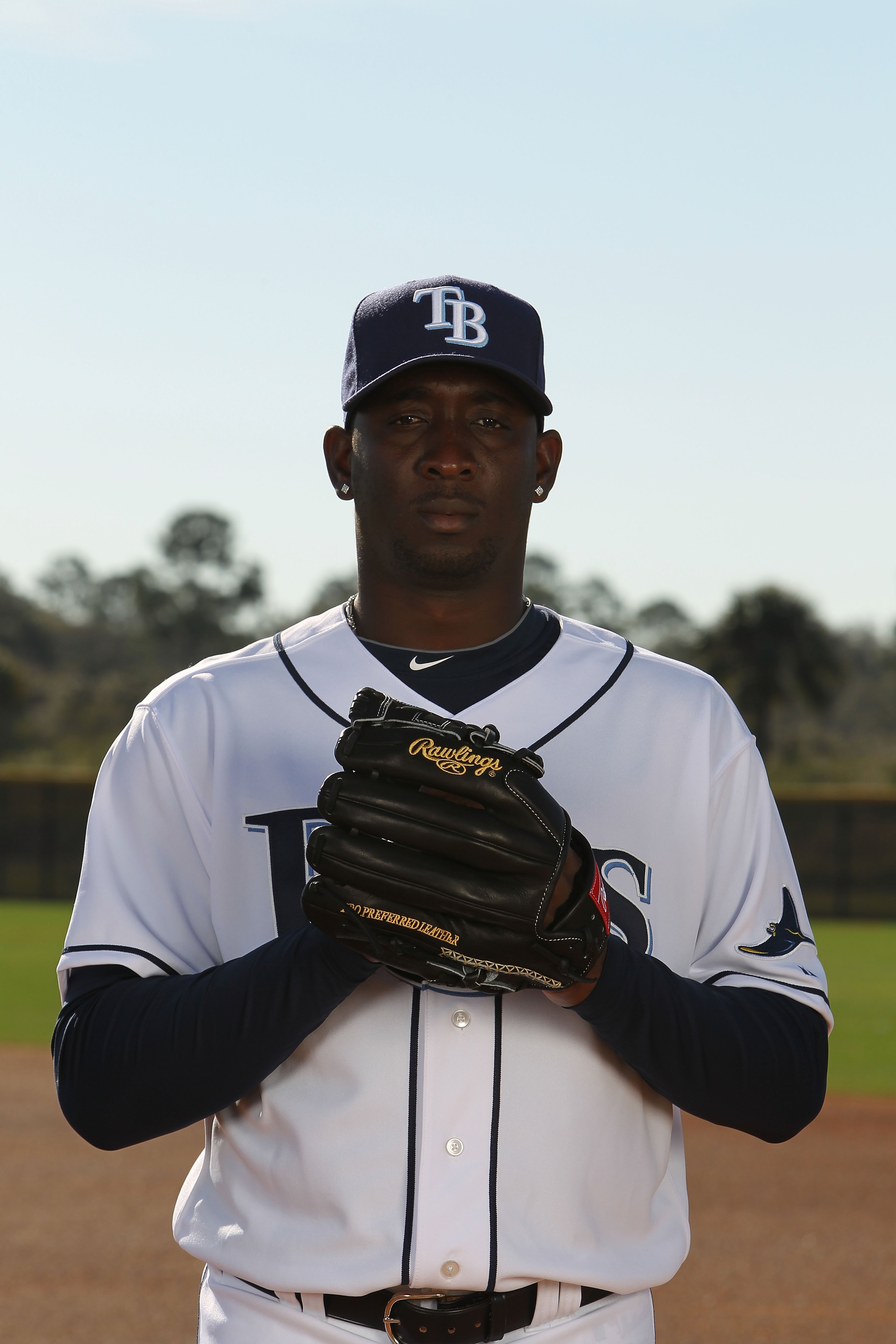 PORT CHARLOTTE, FL - FEBRUARY 26:  Rafael Soriano #29 of the Tampa Bay Rays poses for a photo during Spring Training Media Photo Day at Charlotte County Sports Park on February 26, 2010 in Port Charlotte, Florida.  (Photo by Nick Laham/Getty Images)