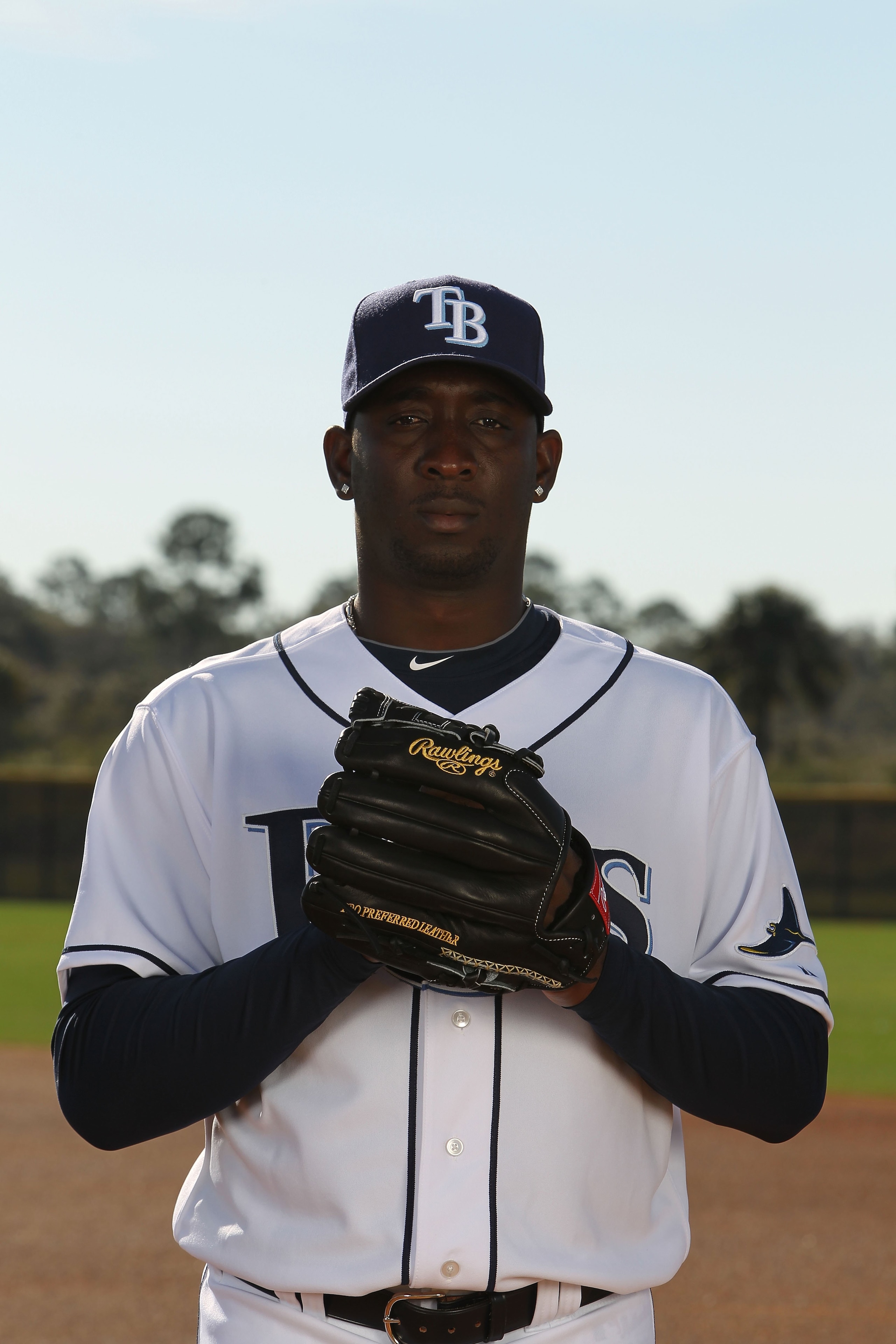 PORT CHARLOTTE, FL - FEBRUARY 26:  Rafael Soriano #29 of the Tampa Bay Rays poses for a photo during Spring Training Media Photo Day at Charlotte County Sports Park on February 26, 2010 in Port Charlotte, Florida.  (Photo by Nick Laham/Getty Images)