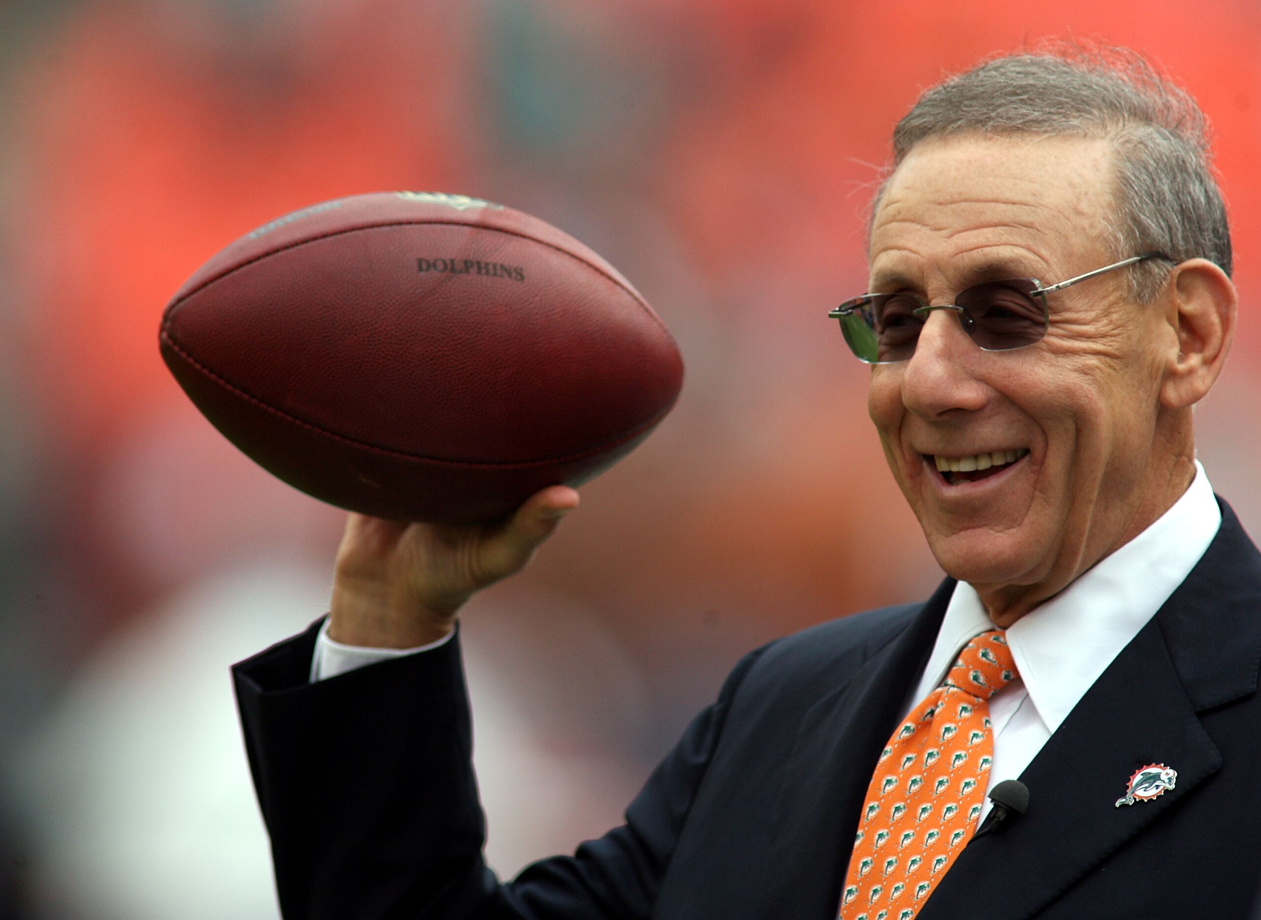 MIAMI - DECEMBER 19:  Stephen Ross owner of the Miami Dolphins poses for a photo before his team plays against the Buffalo Bills at Sun Life Stadium on December 19, 2010 in Miami, Florida. The Bills defeated the Dolphins 17-14.  (Photo by Marc Serota/Gett