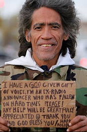 UPDATE: 'Golden Voice' Ted Williams - Once Homeless Now Giving Back - Good  News Network