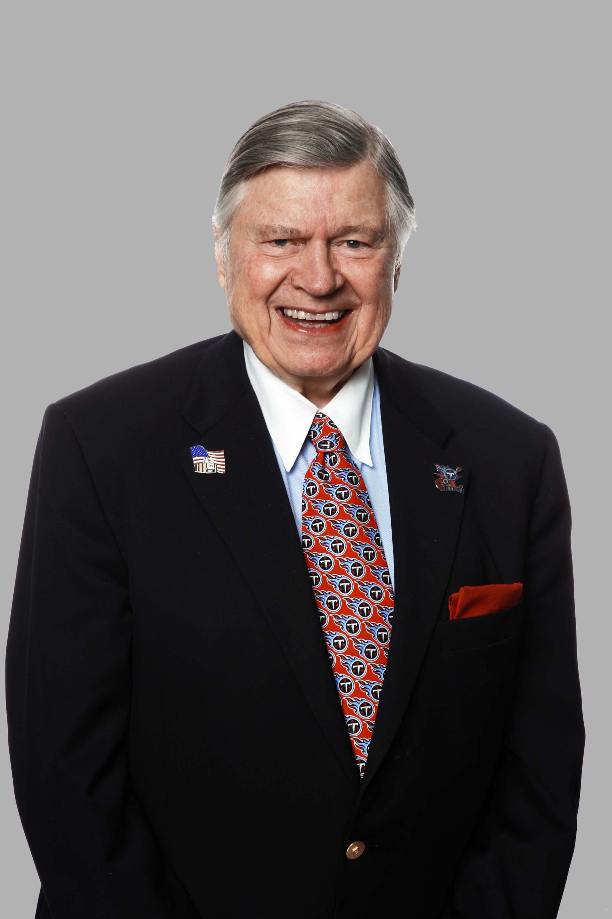 NASHVILLE, TN - 2008:  Bud Adams of the Tennessee Titans poses for his 2008 NFL headshot at photo day in Nashville, Tennessee.  (Photo by Getty Images)