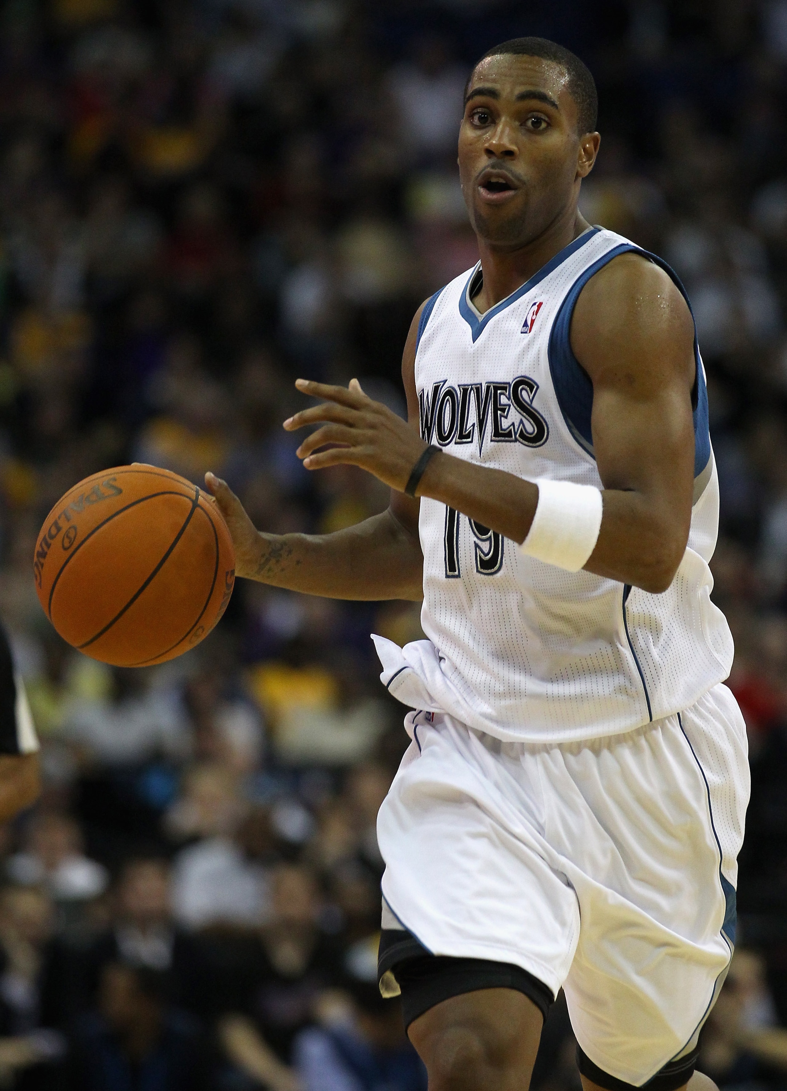 LONDON, ENGLAND - OCTOBER 04: Wayne Ellington of the Minnesota Timberwolves in action during the NBA Europe Live match between the Los Angeles Lakers and the Minnesota Timberwolves at the O2 arena on October 4, 2010 in London, England. (Photo by Clive R LONDON, ENGLAND - OCTOBER 04: Wayne Ellington of the Minnesota Timberwolves in action during the NBA Europe Live match between the Los Angeles Lakers and the Minnesota Timberwolves at the O2 arena on October 4, 2010 in London, England. (Photo by Clive R