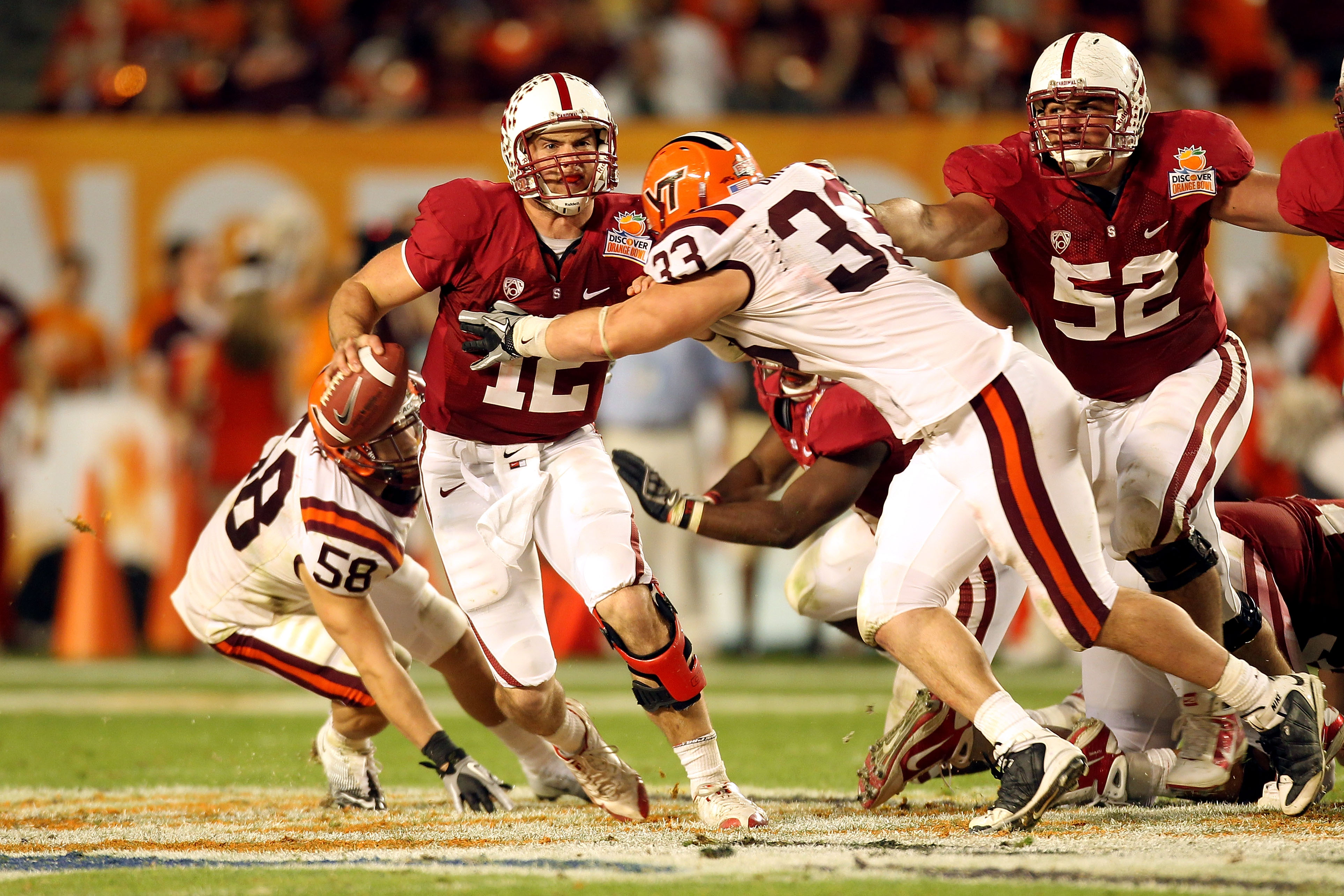 Andrew Luck is back in football as a high school coach, while studying at  Stanford