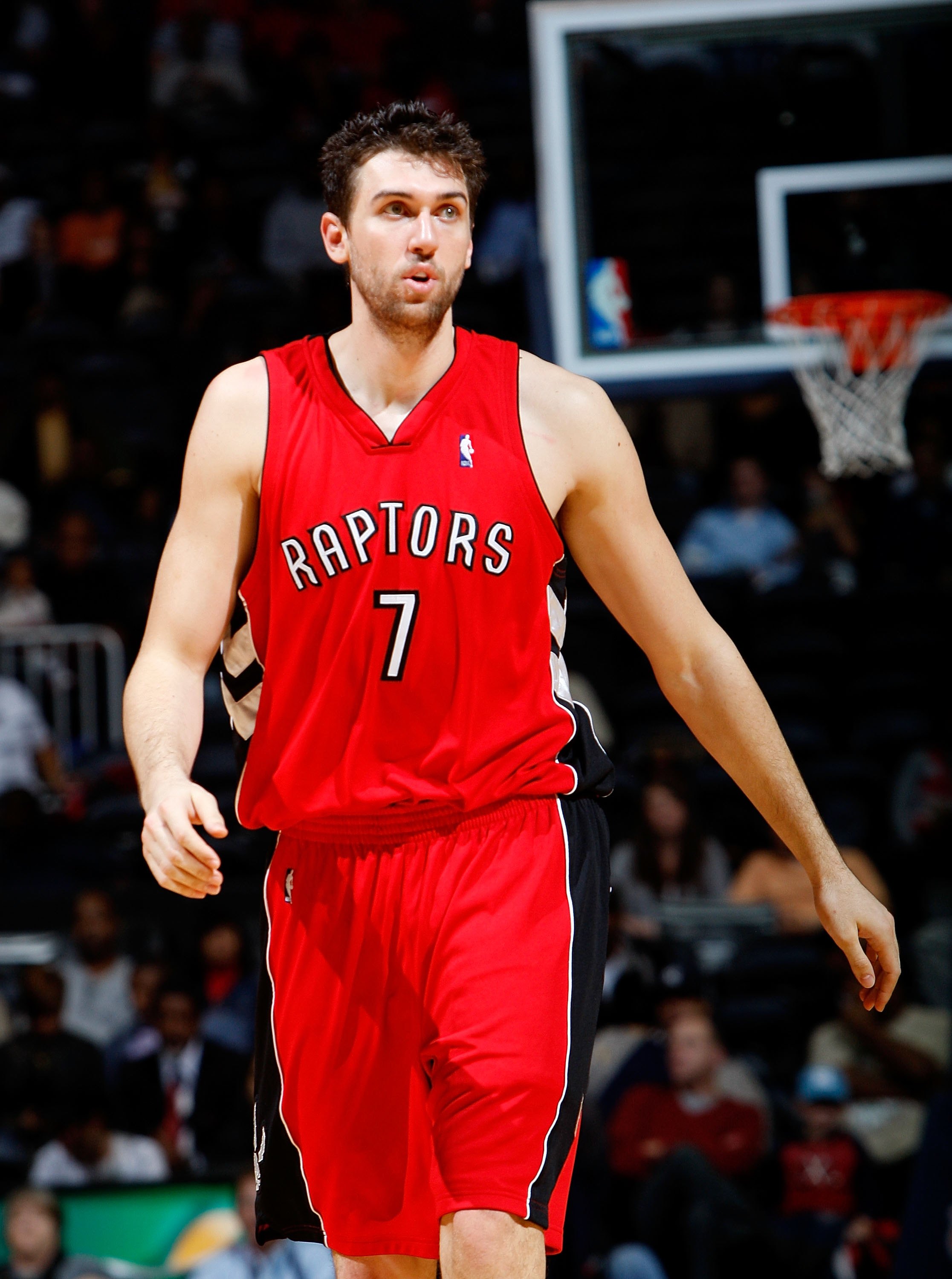Andrea Bargnani was selected first overall in the 2006 NBA draft by the  Toronto Raptors. The Italian power forward/center started making a name  for, By Hall of Fame Authentics