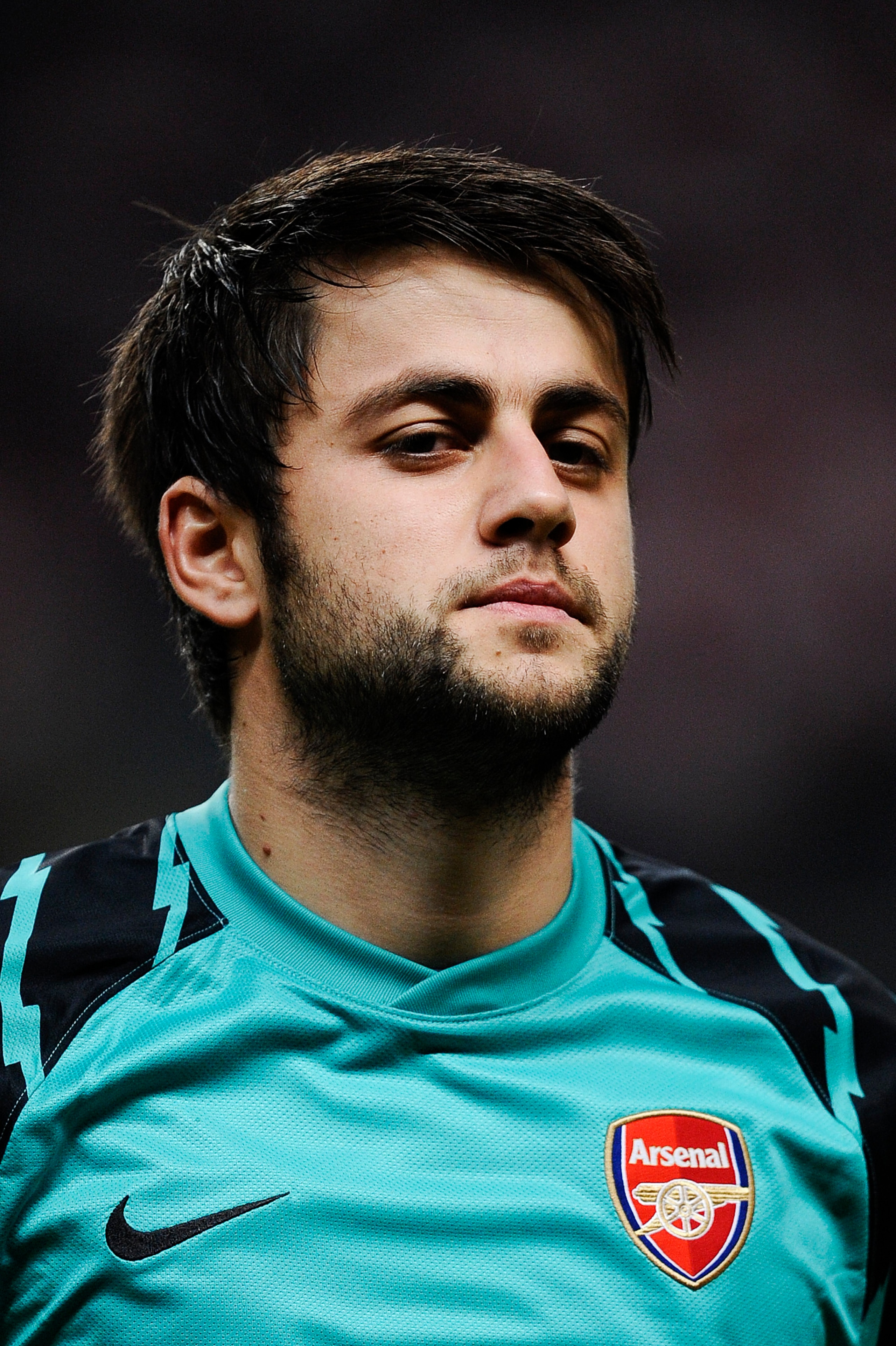BRAGA, PORTUGAL - NOVEMBER 23: Lukasz Fabianski of Arsenal looks on during the UEFA Champions League Group H match between SC Braga and Arsenal at Estadio Municipal de Braga on November 23, 2010 in Braga, Portugal. SC Braga won the match 2-0. (Photo by BRAGA, PORTUGAL - NOVEMBER 23: Lukasz Fabianski of Arsenal looks on during the UEFA Champions League Group H match between SC Braga and Arsenal at Estadio Municipal de Braga on November 23, 2010 in Braga, Portugal. SC Braga won the match 2-0. (Photo by