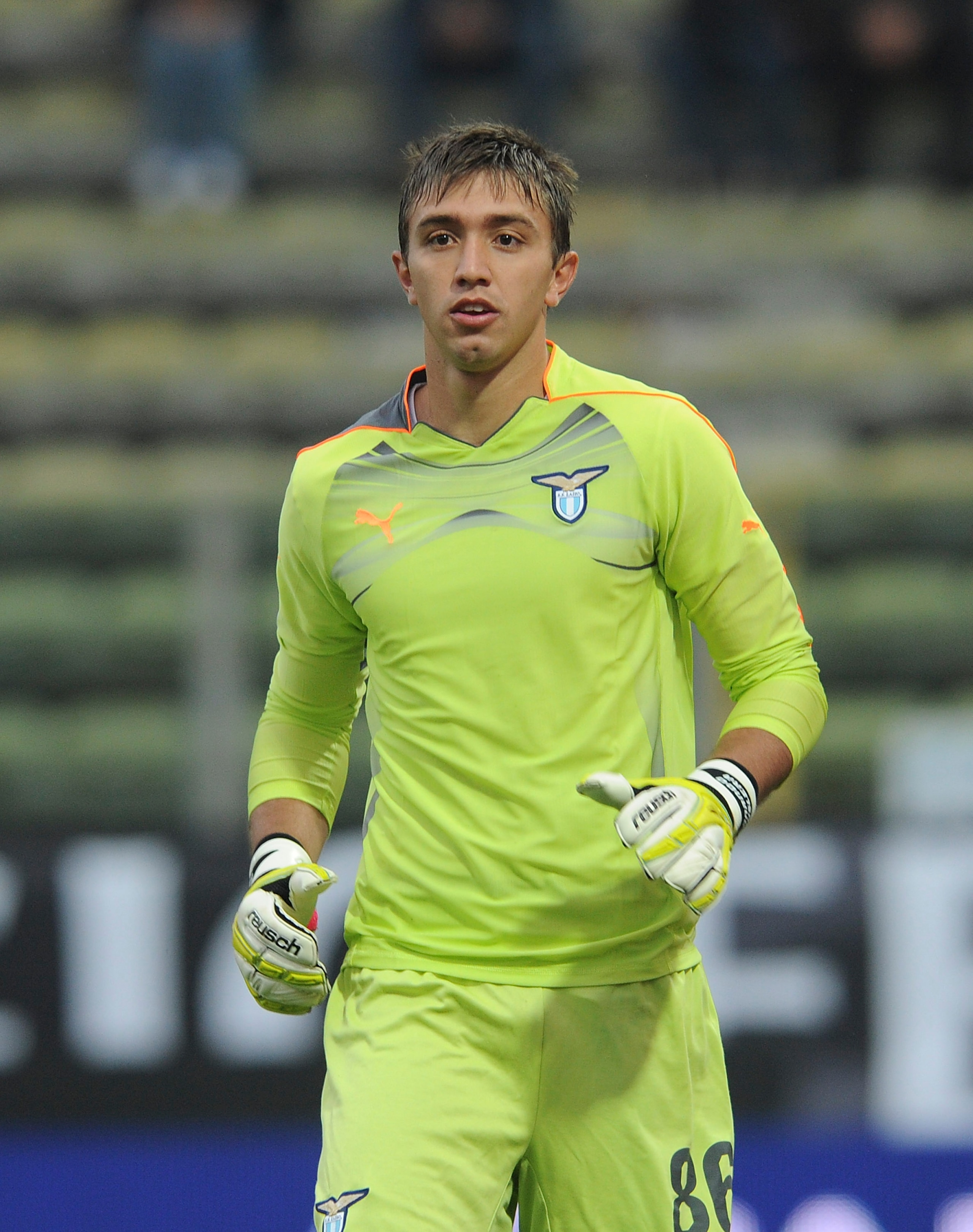 PARMA, ITALY - NOVEMBER 21: Fernando Muslera, goalkeeper of Lazio looks on during the Serie A match between Parma and Lazio at Stadio Ennio Tardini on November 21, 2010 in Parma, Italy. (Photo by Dino Panato/Getty Images) PARMA, ITALY - NOVEMBER 21: Fernando Muslera, goalkeeper of Lazio looks on during the Serie A match between Parma and Lazio at Stadio Ennio Tardini on November 21, 2010 in Parma, Italy. (Photo by Dino Panato/Getty Images)