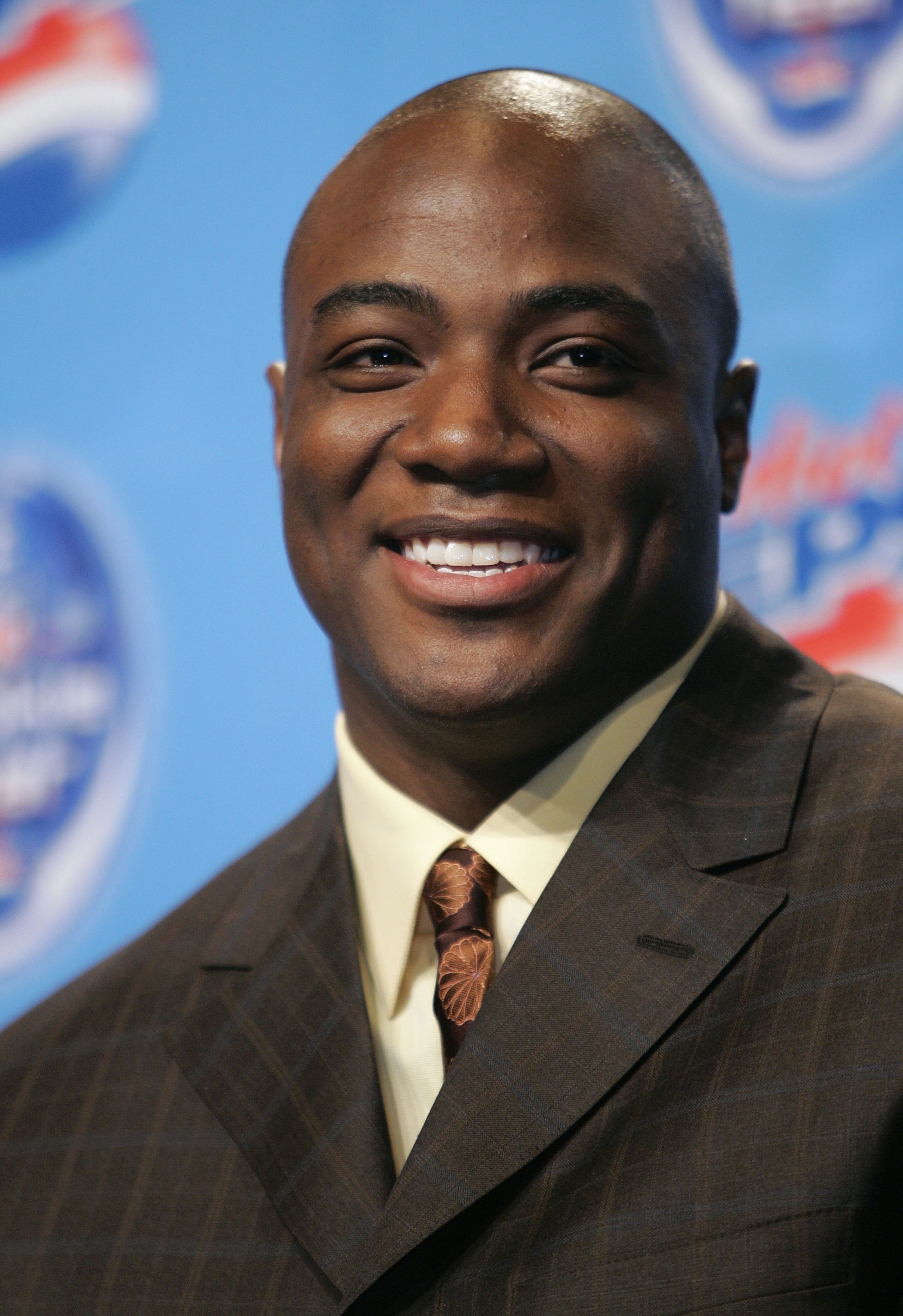 DETROIT - FEBRUARY 02:  DeMarcus Ware of the Dallas Cowboys is seen during the Diet Pepsi Rookie of the Year Press Conference prior to Super Bowl XL February 2, 2006 at the Ambassador Ballroom of the Renaissance Center in Detroit, Michigan.  (Photo by Bri