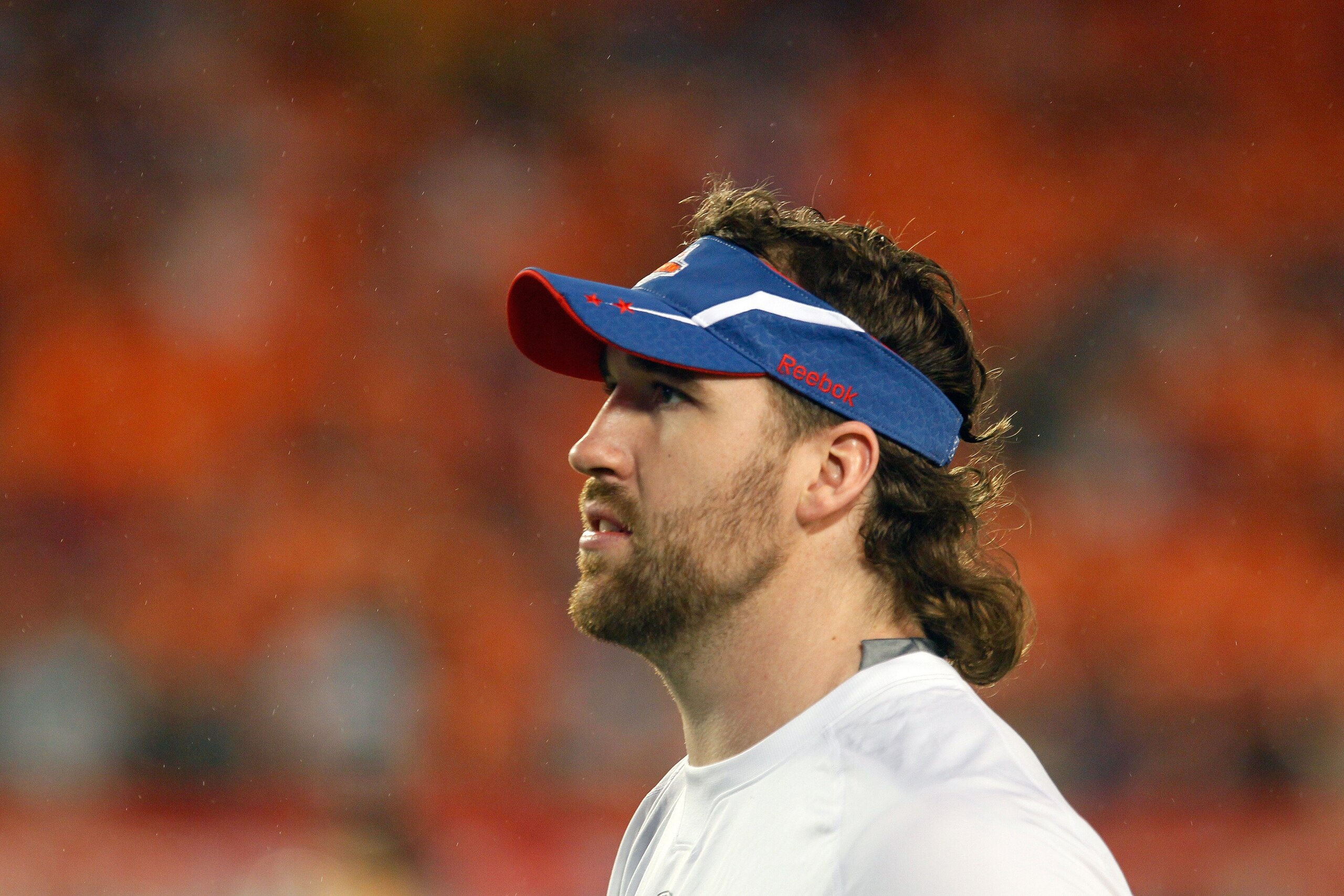 MIAMI GARDENS, FL - JANUARY 31:  Jared Allen #69 of the NFC looks on during the 2010 AFC-NFC Pro Bowl game at Sun Life Stadium on January 31, 2010 in Miami Gardens, Florida. The AFC defeated the NFC 41-34. (Photo by Scott Halleran/Getty Images)