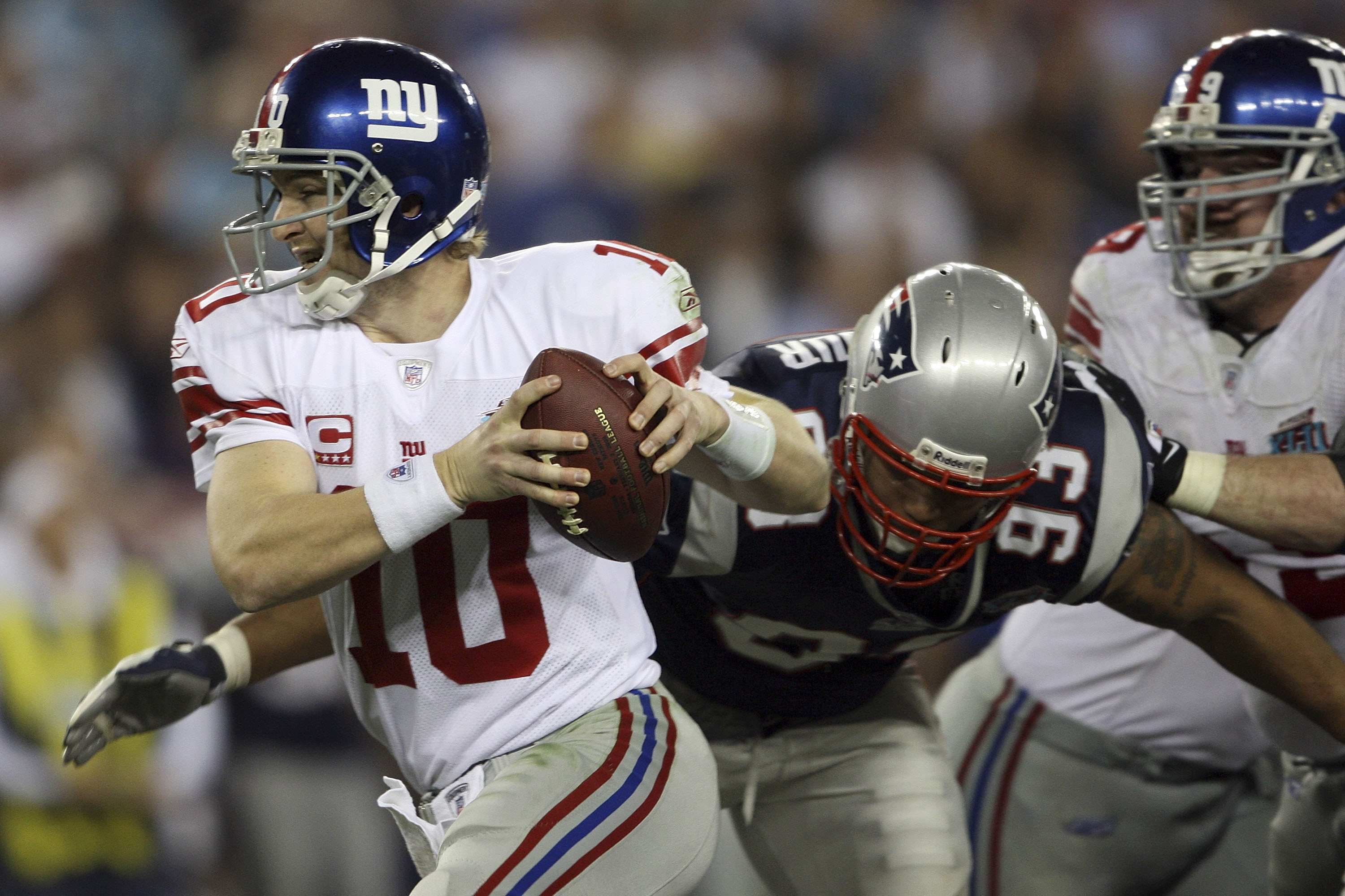 Super Bowl XLII GLENDALE, AZ - FEBRUARY 03: Quarterback Eli