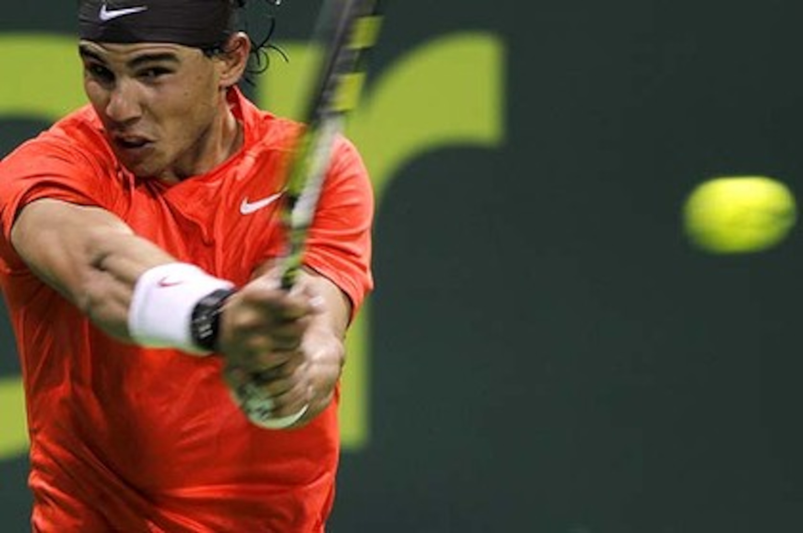 Nadal had quite a few troubles at the Qatar Open.