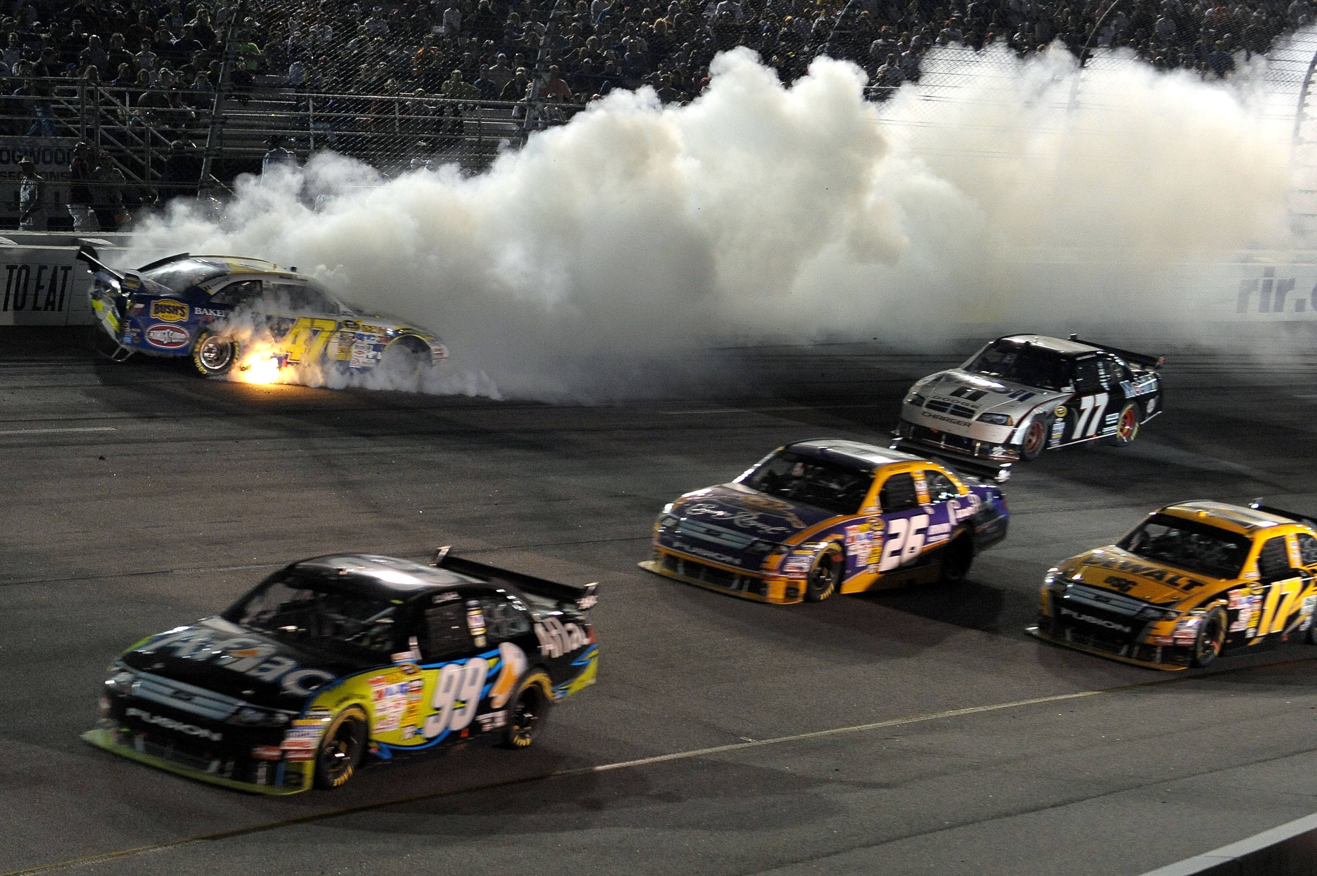 Richmond International Raceway can be exciting with the multiple race grooves and the short track style racing.