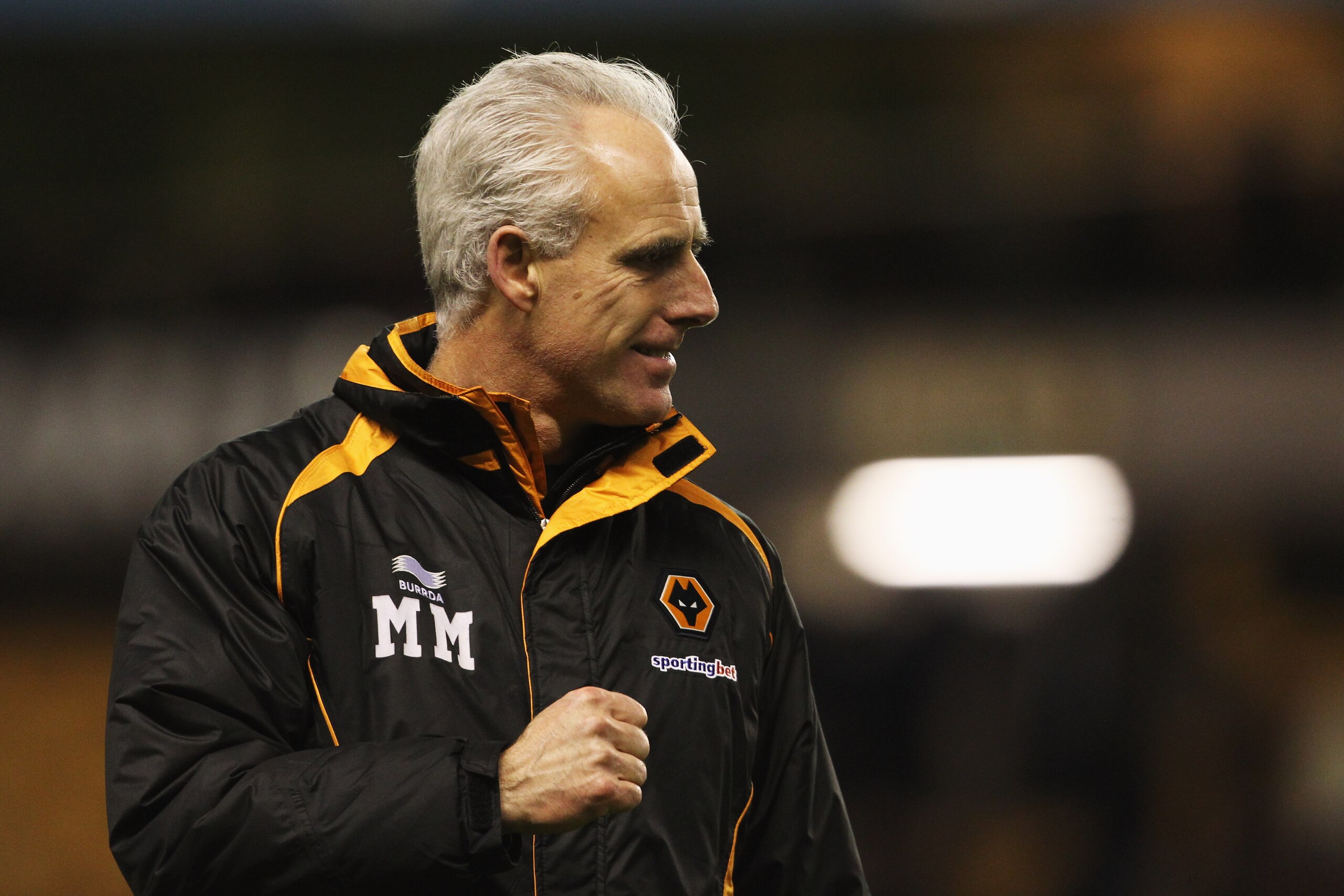 WOLVERHAMPTON, UNITED KINGDOM - JANUARY 05:  Mick McCarthy the Wolverhampton Wanderers manager celebrates following his teams victory during the Barclays Premier League match between Wolverhampton Wanderers and Chelsea at Molineux on January 5, 2011 in Wo
