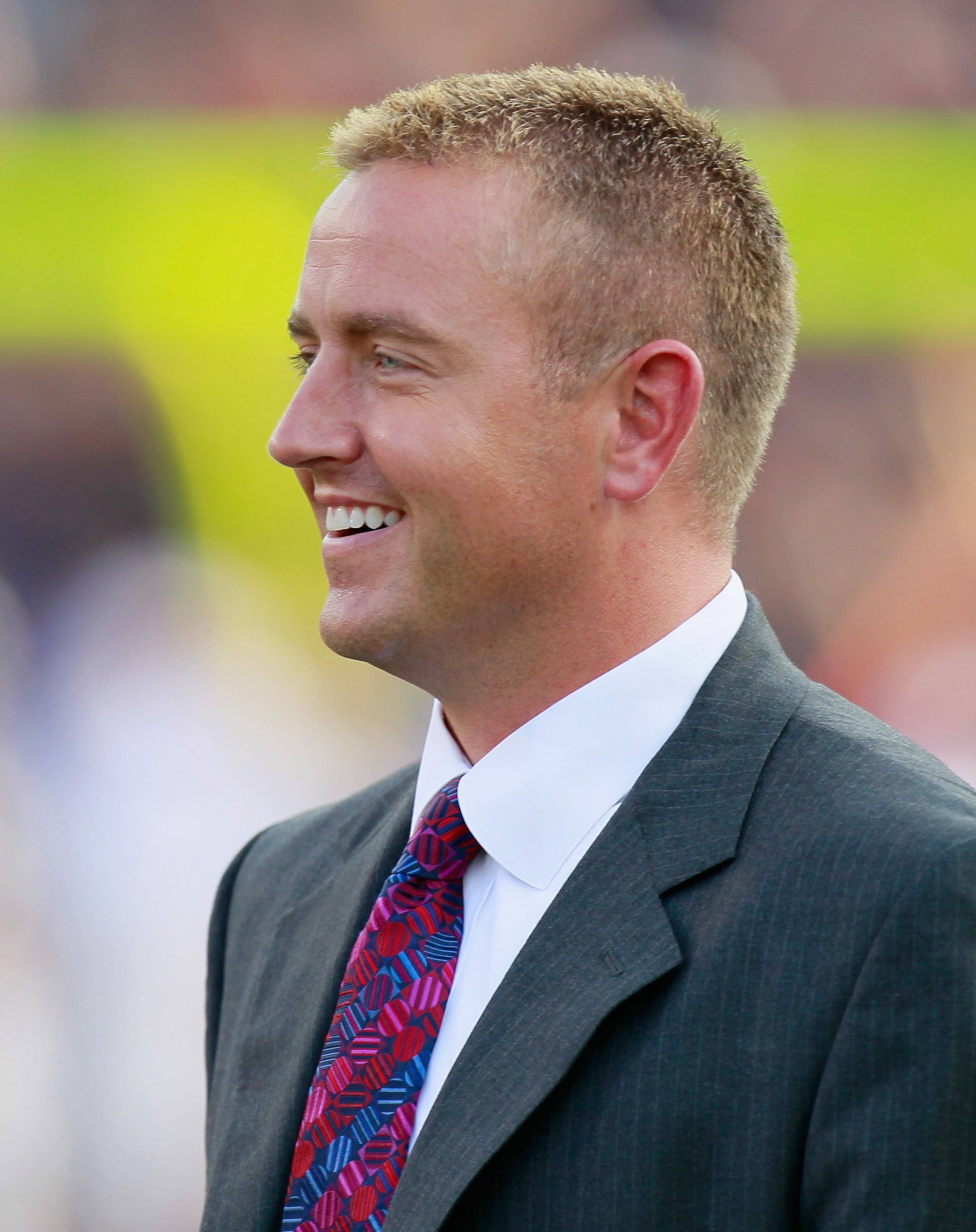 AUBURN, AL - SEPTEMBER 18:  ESPN commentator Kirk Herbstreit before the game between the Clemson Tigers and the Auburn Tigers at Jordan-Hare Stadium on September 18, 2010 in Auburn, Alabama.  (Photo by Kevin C. Cox/Getty Images)